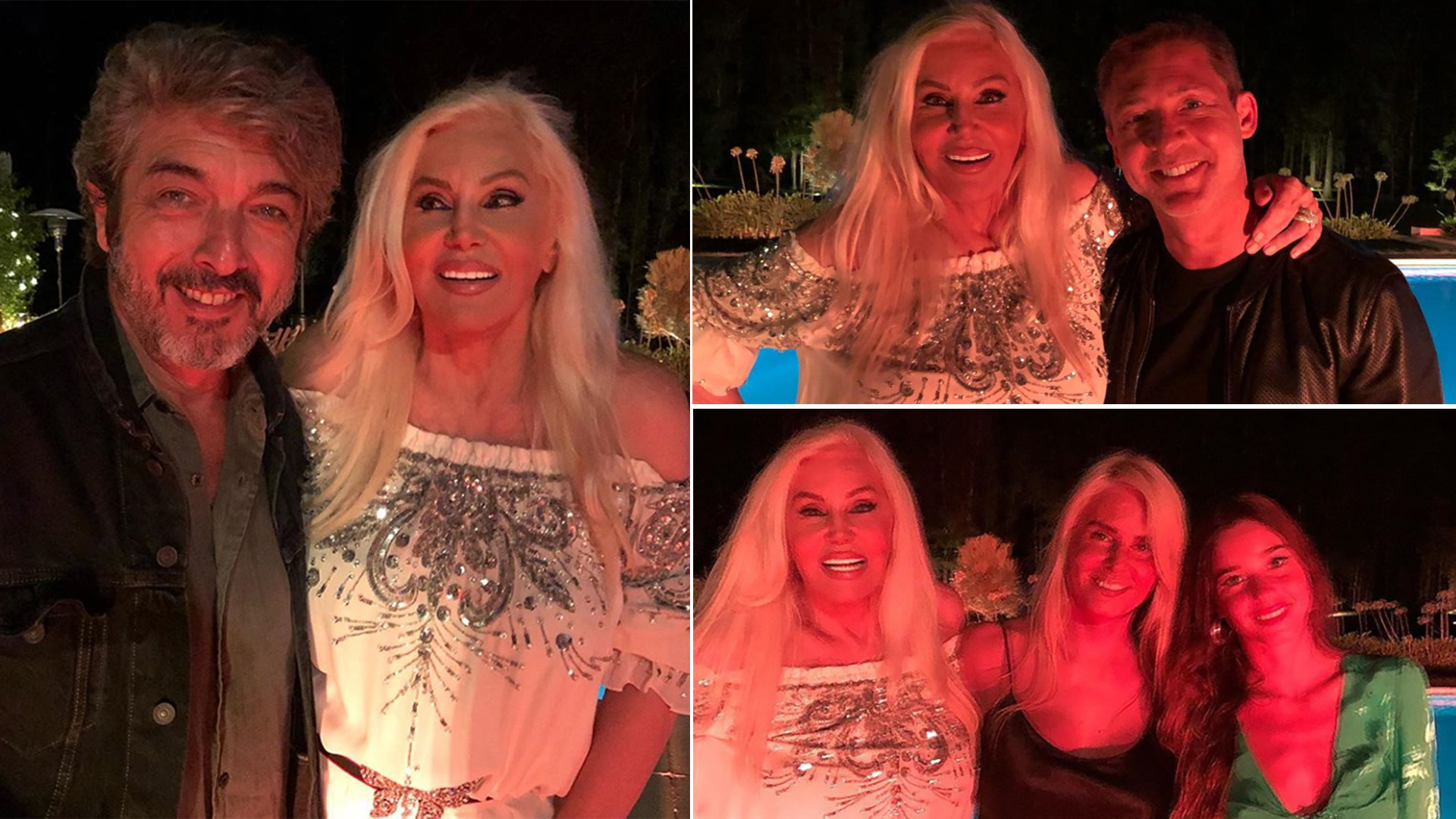 Susana Giménez celebró su cumpleaños en su chacra uruguaya, acompañada por su hija Mecha, su nieta Lucía y amigos como Ricardo Darín, Adrián Suar, Oscar González Oro y Facundo Moyano