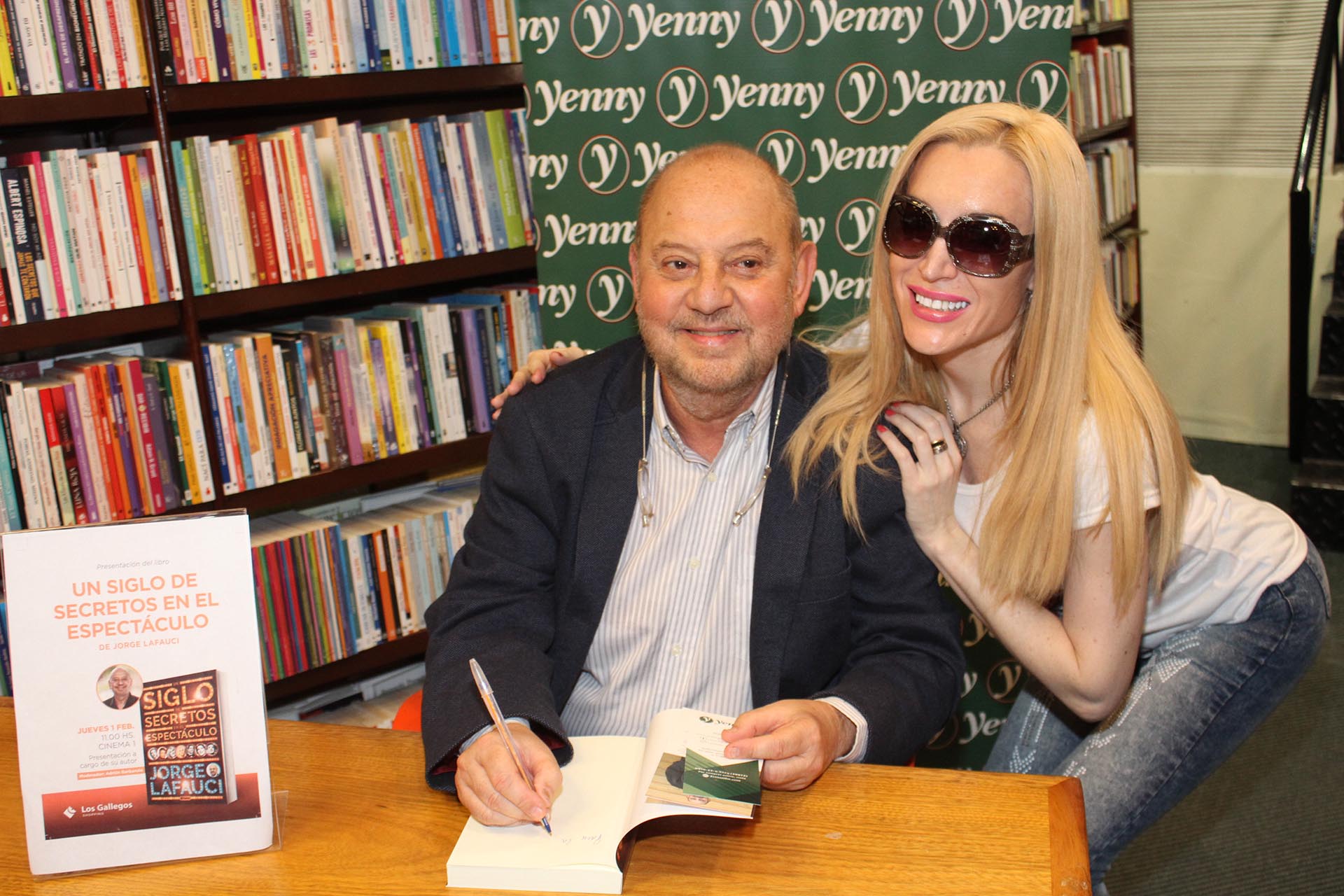 Jorge Lafauci y Fátima Florez