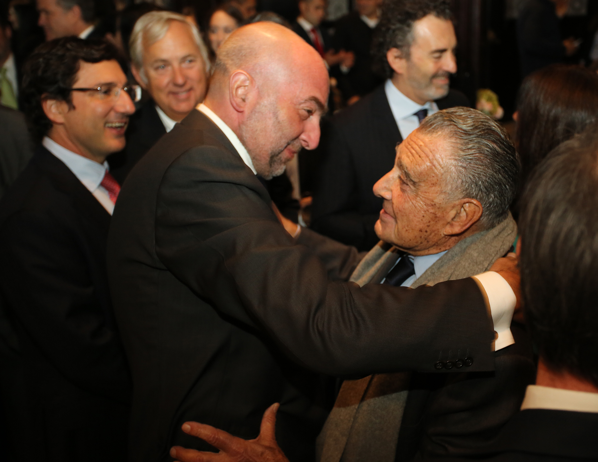 Eduardo Eurnekian y Gustavo Cinosi, asesor sénior del secretario general de la OEA.