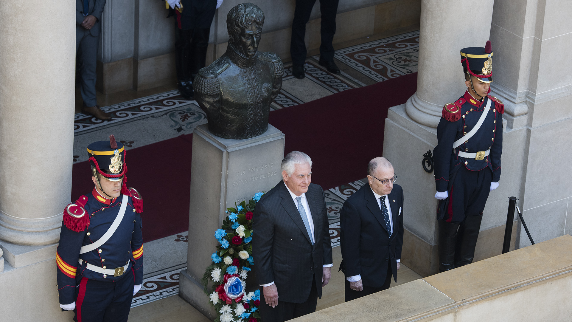 Rex Tillerson y Jorge Faurie (Adrián Escandar)
