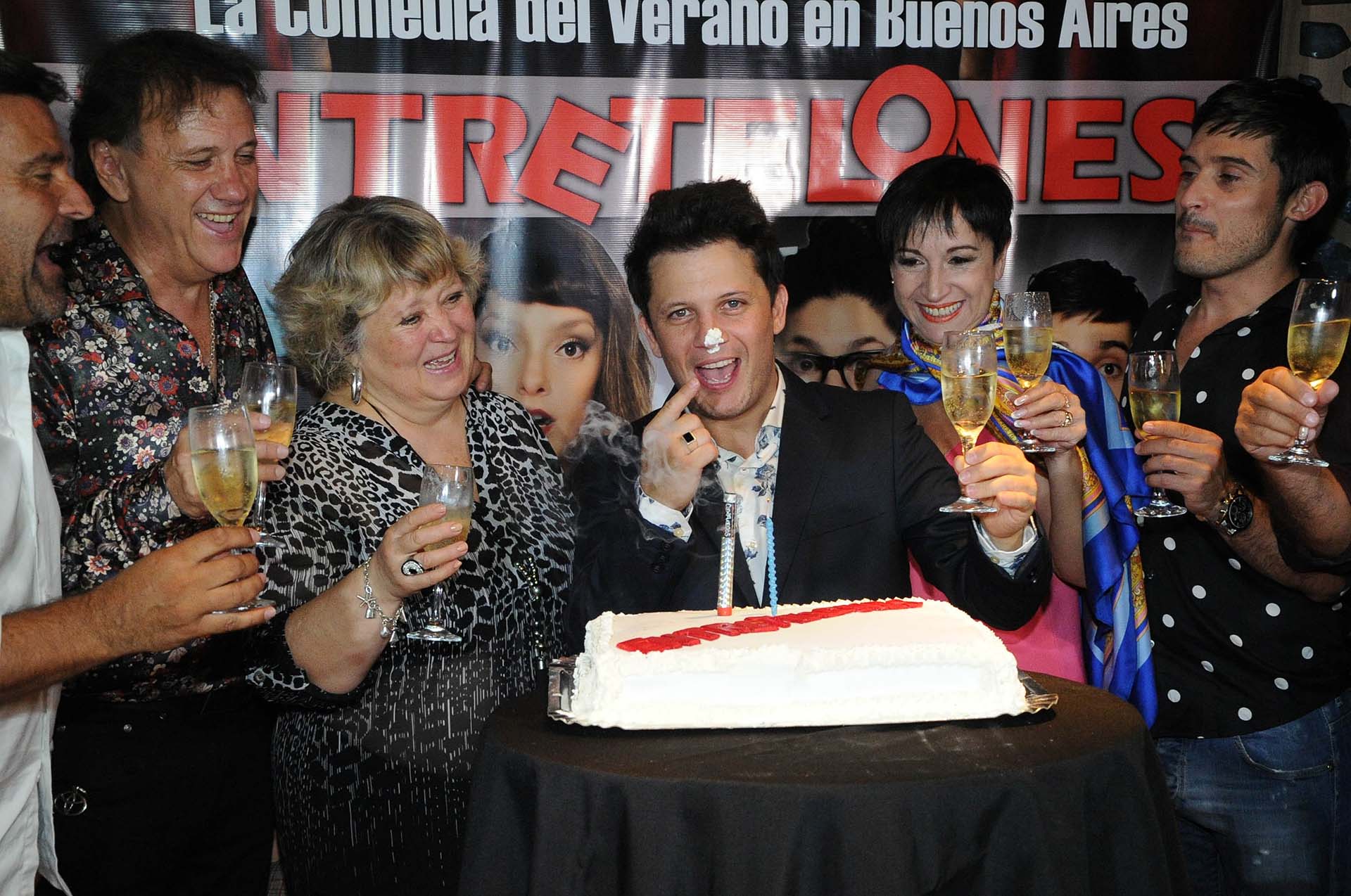 Luego, la celebración se trasladó a la disco Like de Palermo (Verónica Guerman / Teleshow)