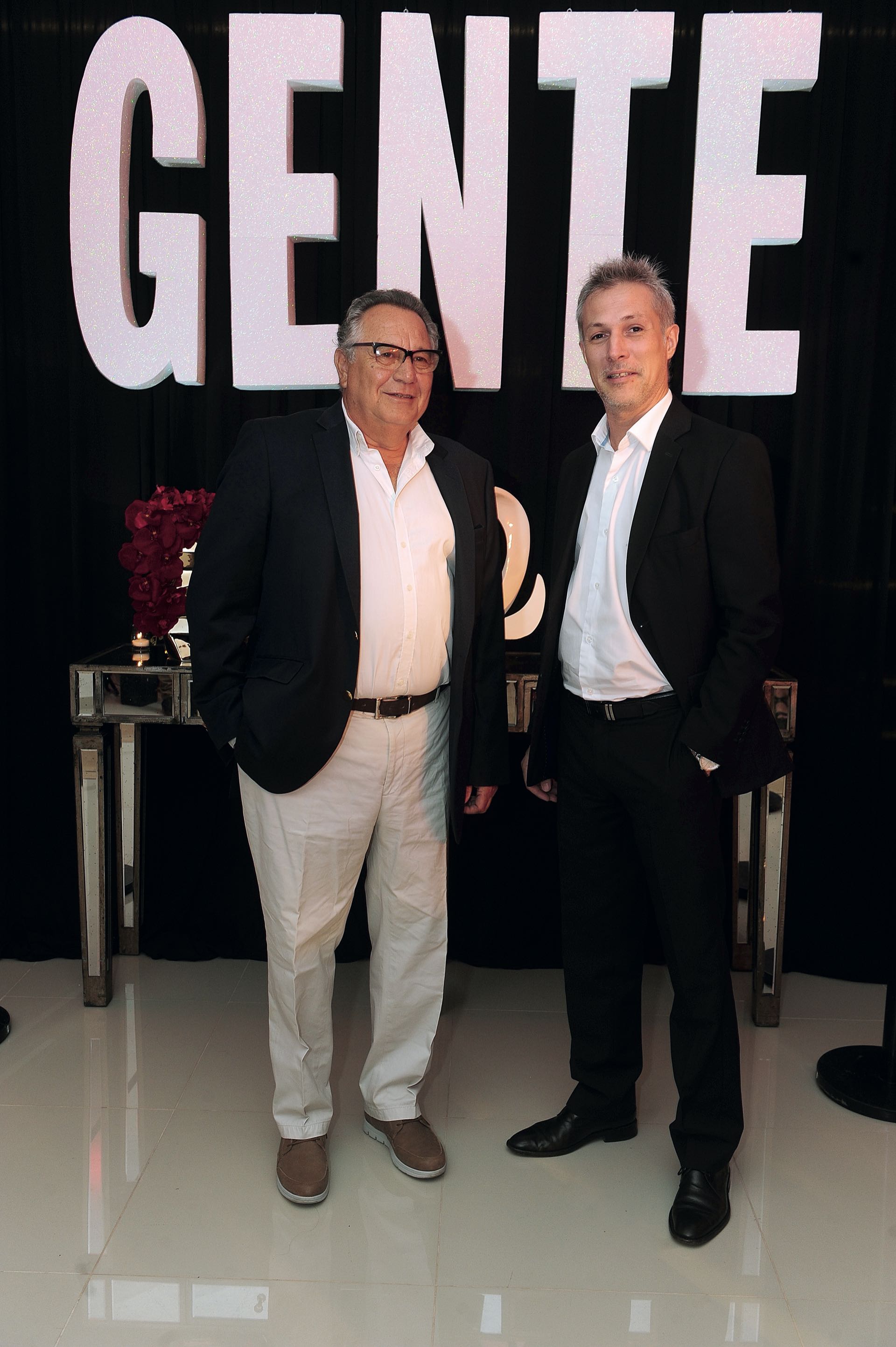 Marcelo Schaer, Jefe de Publicidad de Editorial Atlántida, con Alejandro Strumia, Director de Promoción y Marketing de la Agencia Córdoba Turismo. (Foto GENTE)