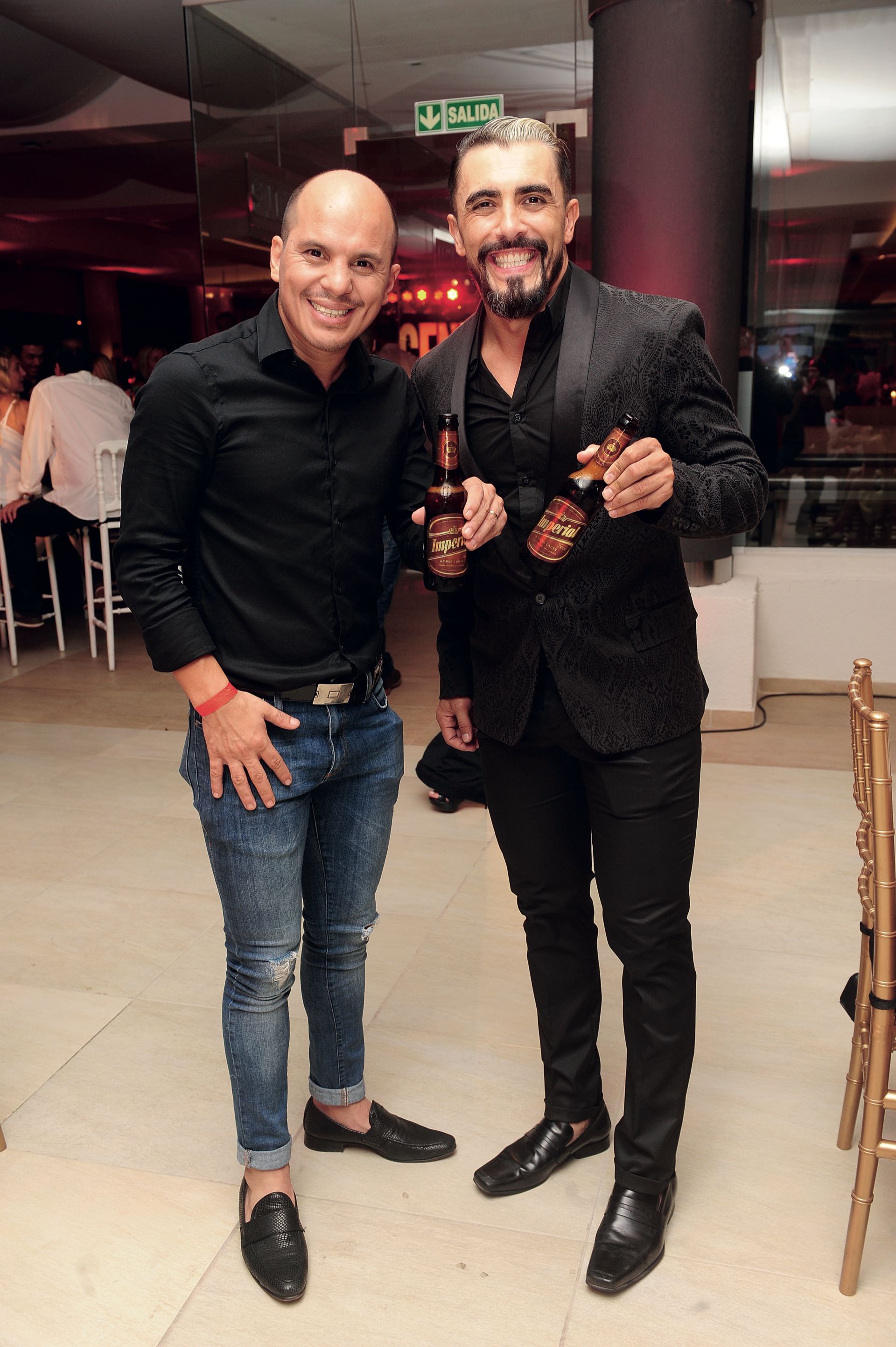 Angel Carabajal y Fernando Bertona, de Bien Argentino. (Foto GENTE)
