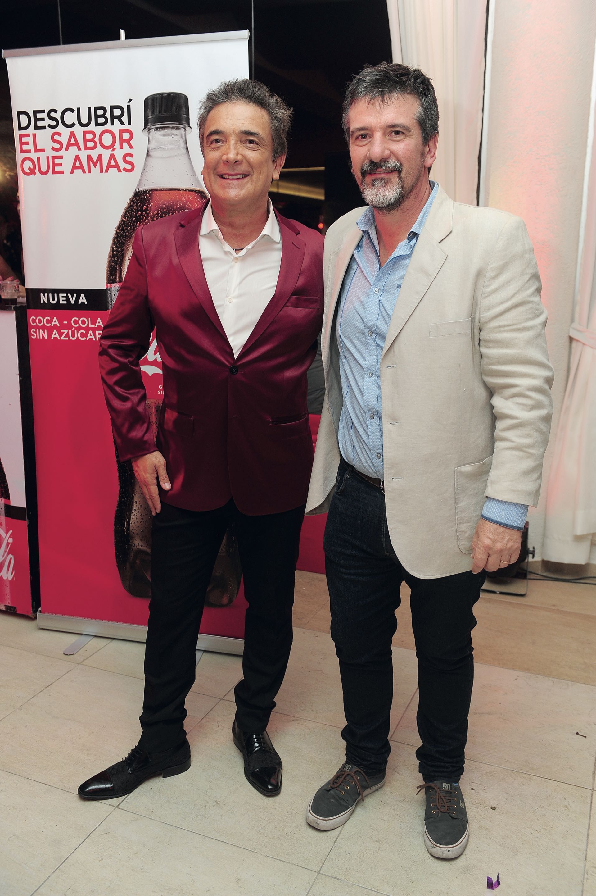 Nito Artaza y Hugo Martin, Jefe de Redacción de GENTE. (Foto GENTE)