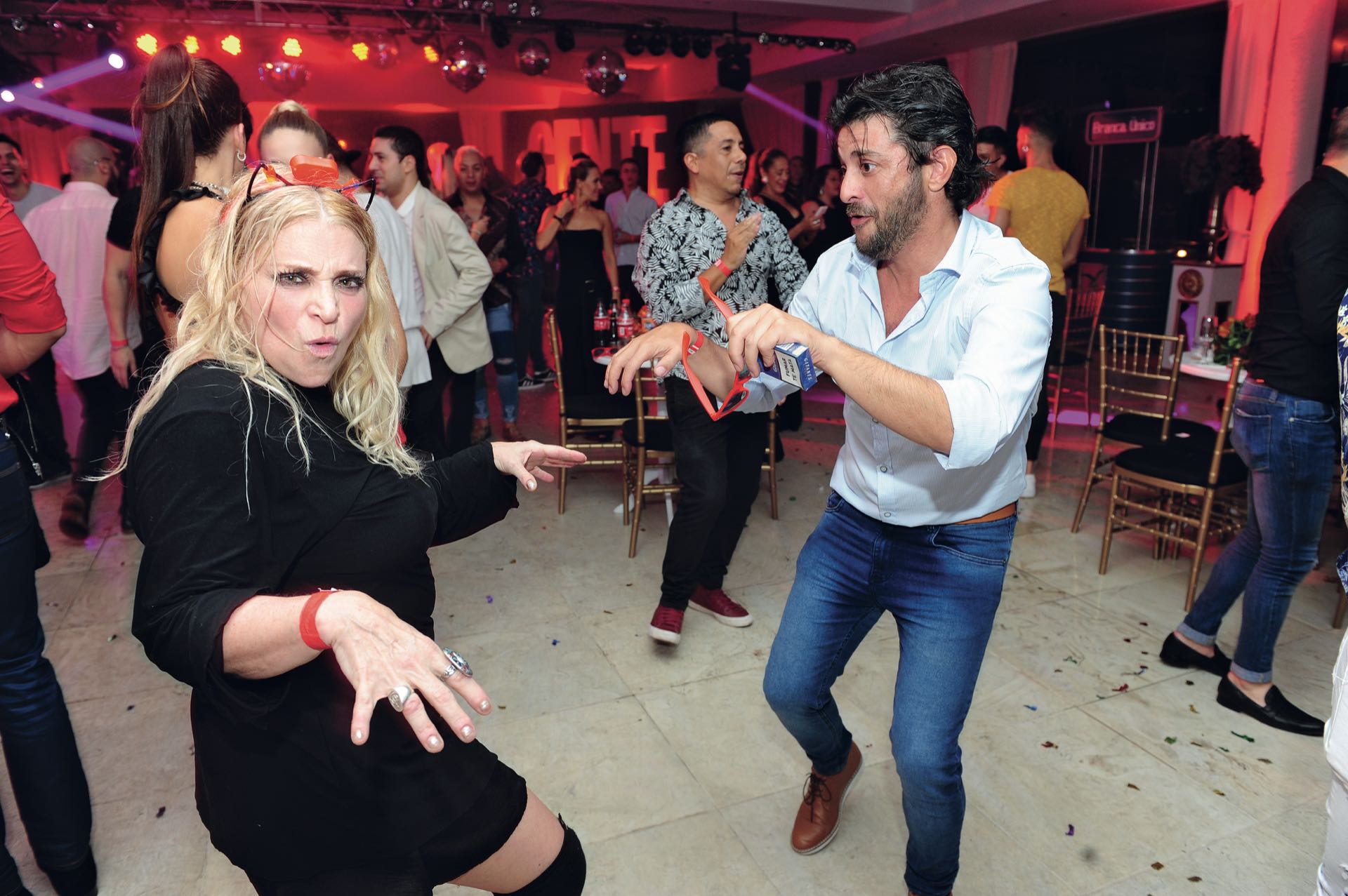 A puro dancing, Divina Gloria y Pablo Rago. (Foto GENTE)