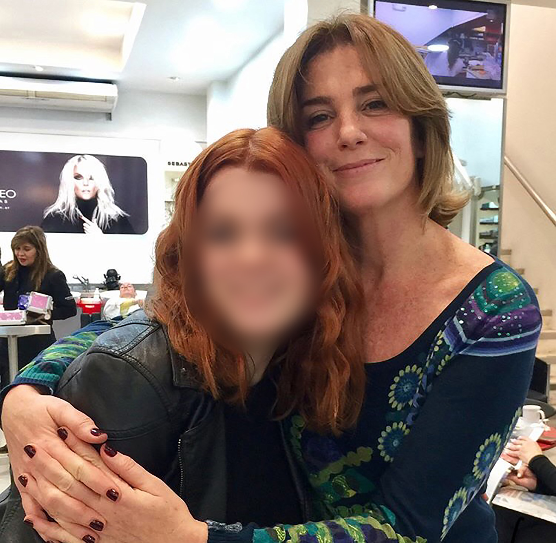 Compartía muchas imágenes acompañada de sus hijos