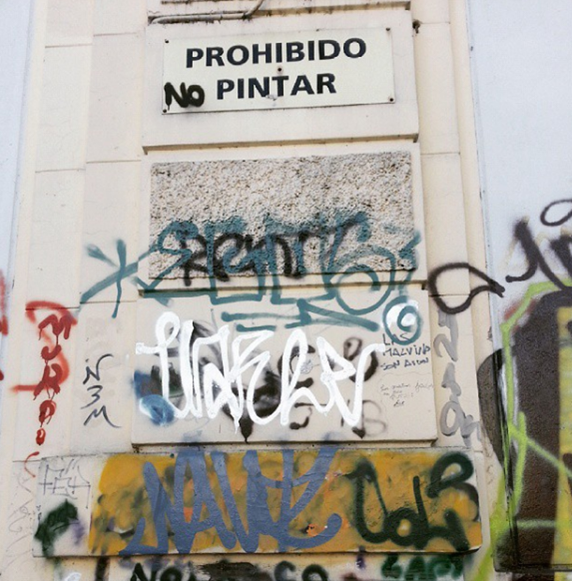 #thewall. Graffiteros de barrio