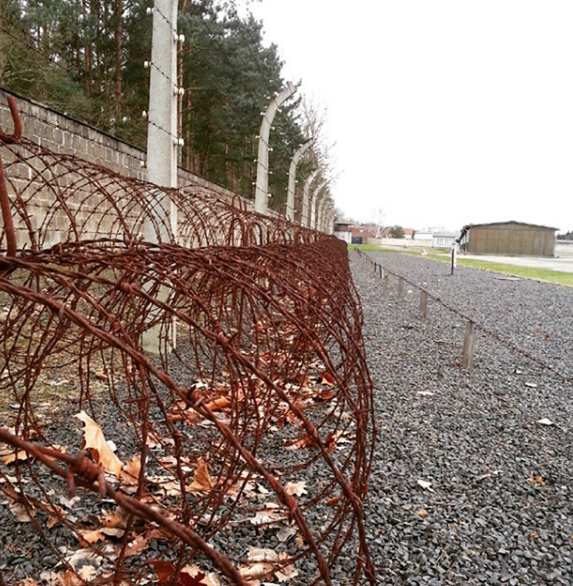 Muro. Campo de concentración Sachsenhausen