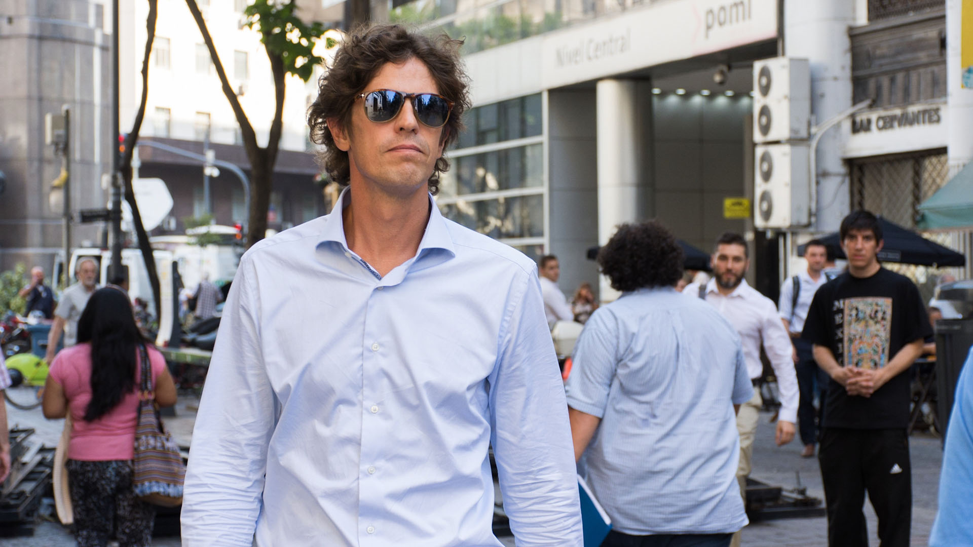 El diputado Martín Lousteau. Pérez Volpin era legisladora porteña en su espacio