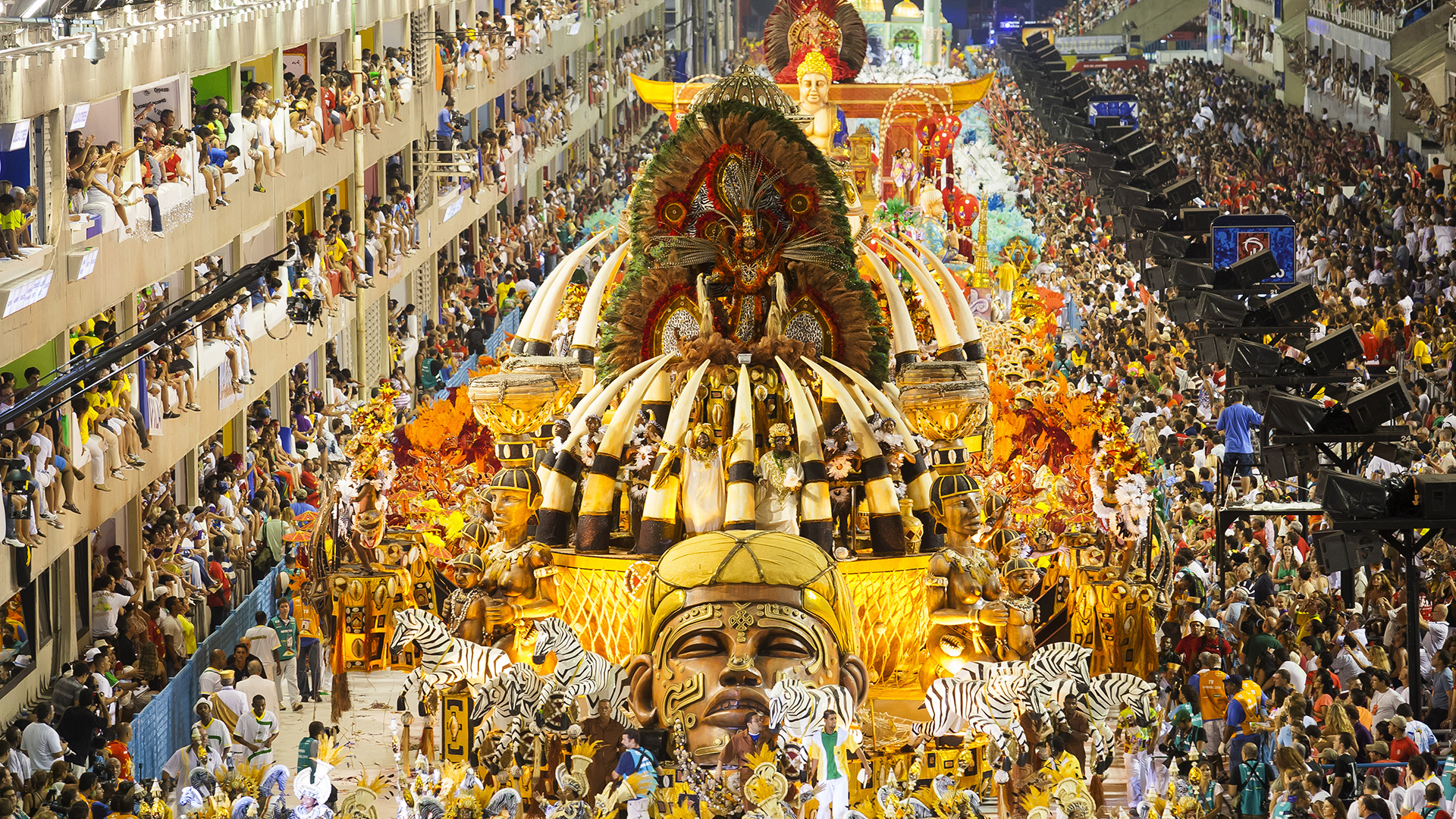El Carnaval Carioca es uno de los más famosos del mundo