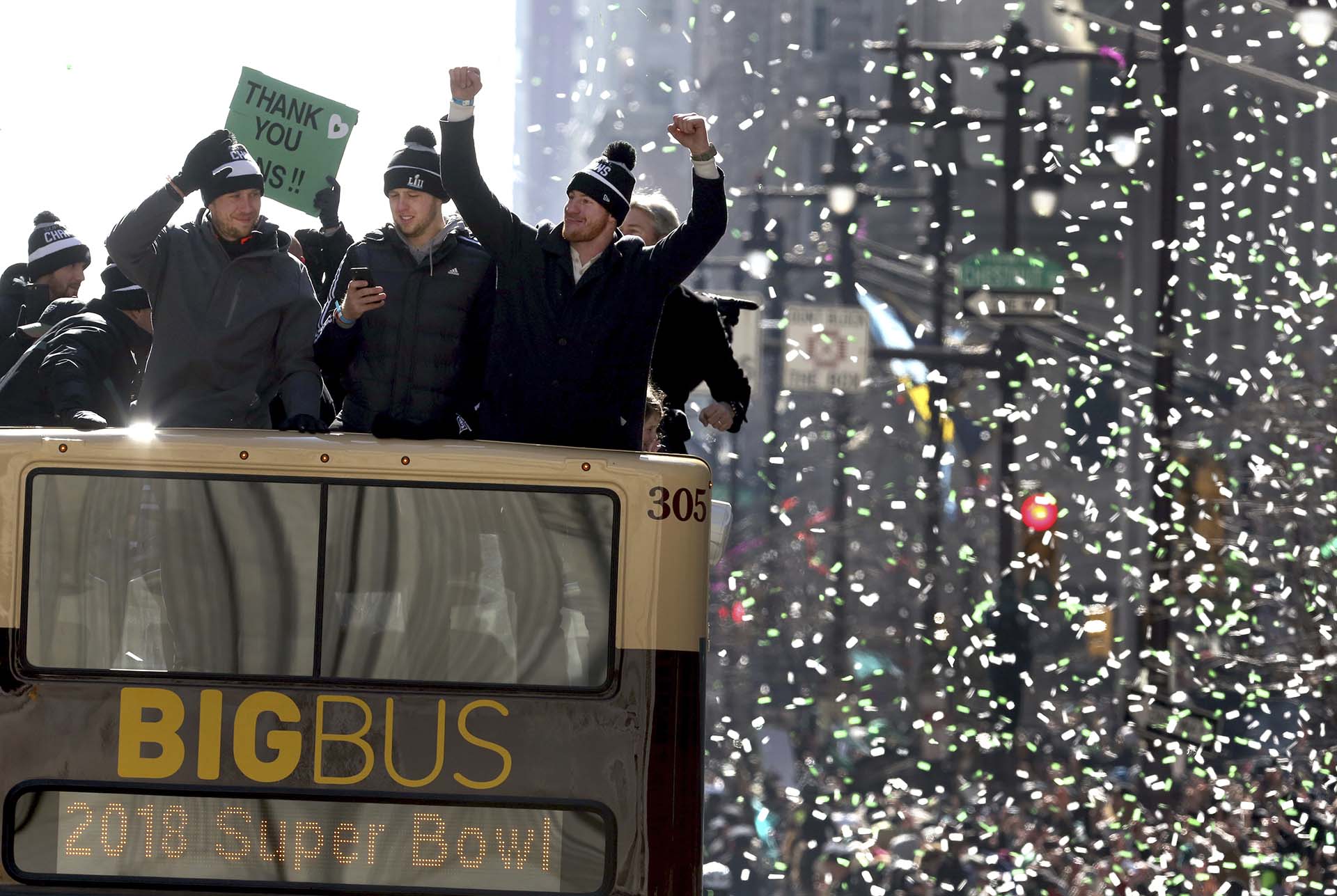 El gran sueño de los aficionados se vio cumplido cuando el domingo los Eagles derrotaron de manera sorpresiva por 41-33 a los Patriots de Nueva Inglaterra en el partido del Super Bowl que se disputó en el U.S. Bank Stadium de Minneapolis y pusieron fin a una espera de 58 años