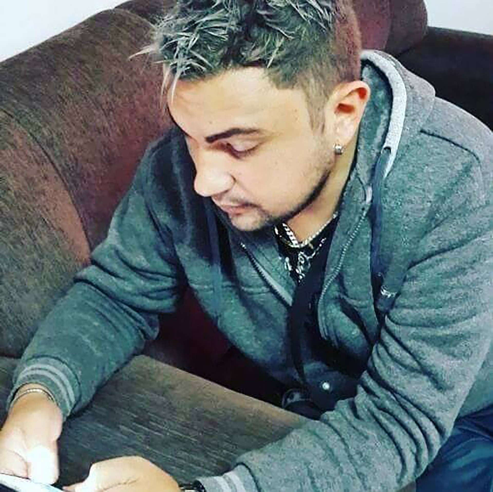 Valentín Ozuna, la nueva pareja de Caballero y representante del futbolista