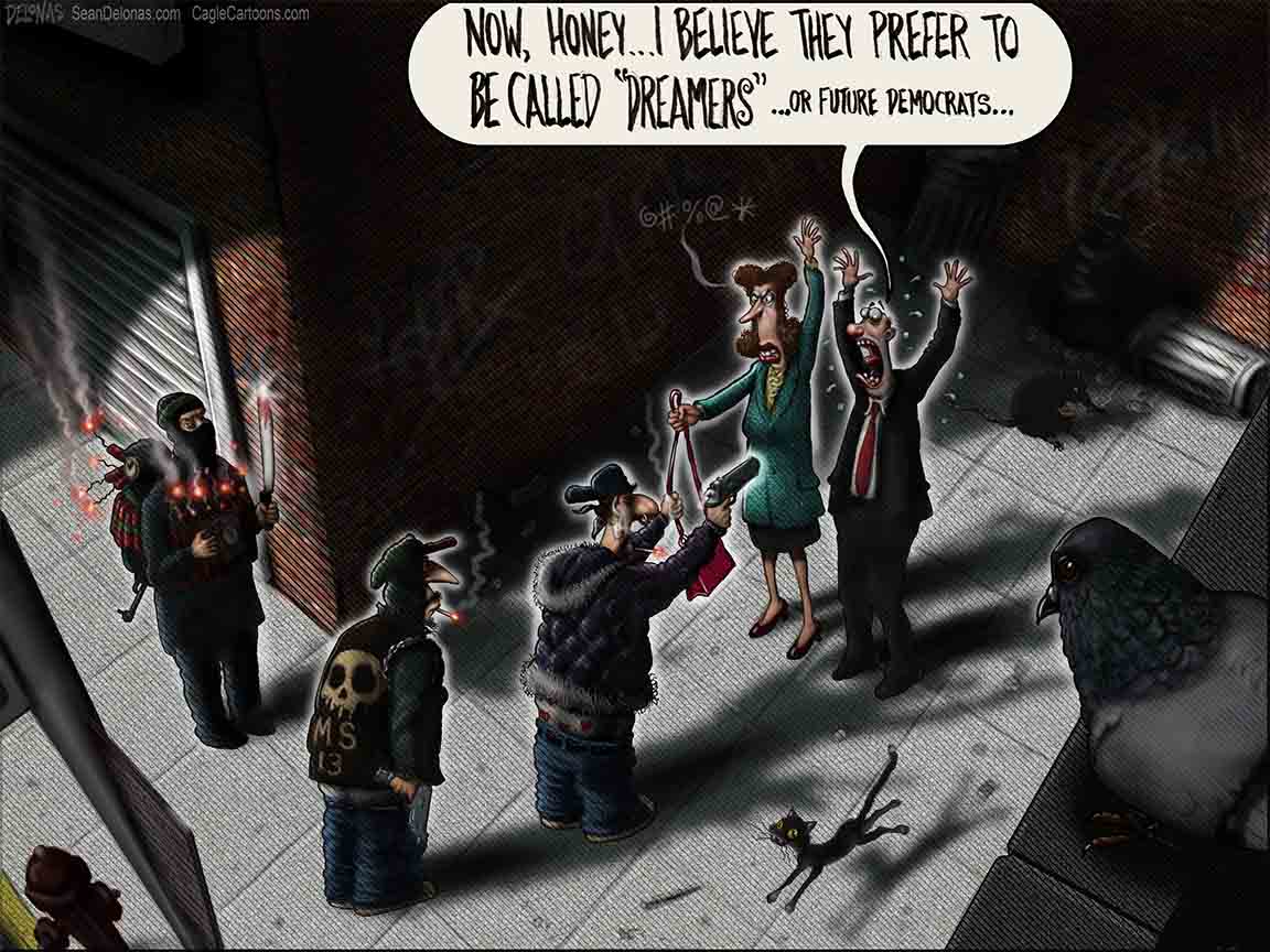 La caricatura de Sean Delonas, el provocador dibujante del Albuquerque Journal de Nuevo México