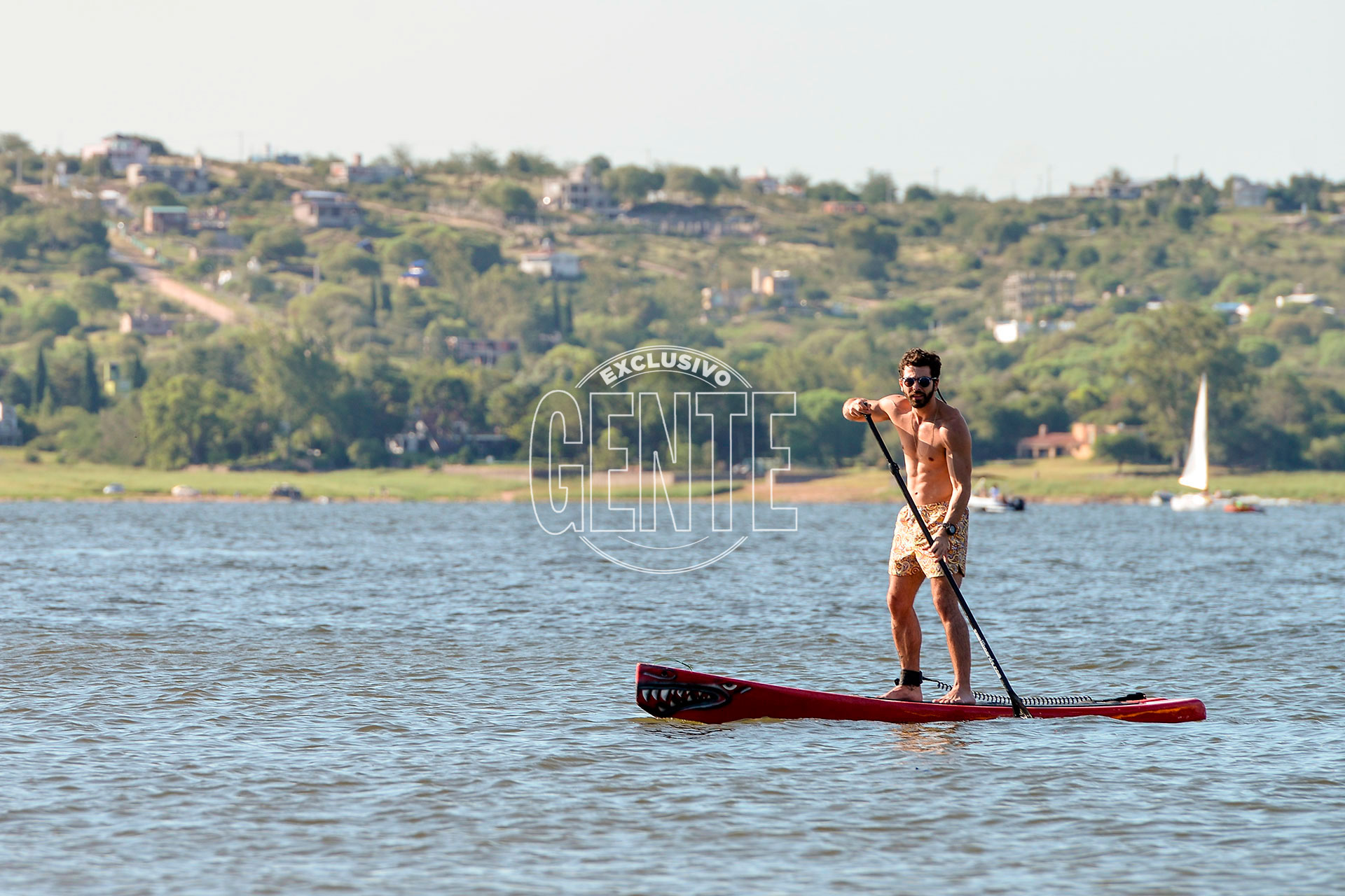 Soltero, disfruta de su primera temporada en Villa Carlos Paz y se quita el mote de mujeriego. (Foto Fabián Uset/GENTE)