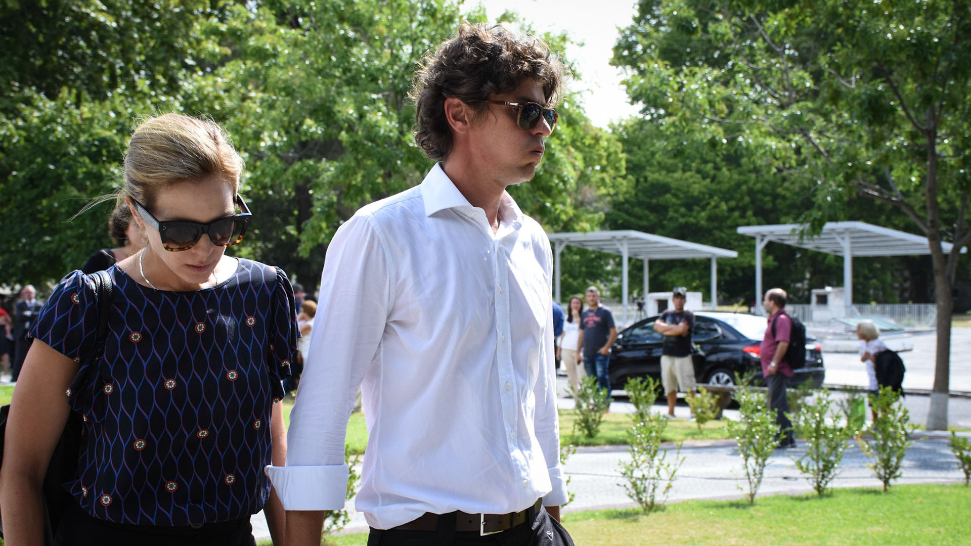 Martín Lousteau y Carla Peterson