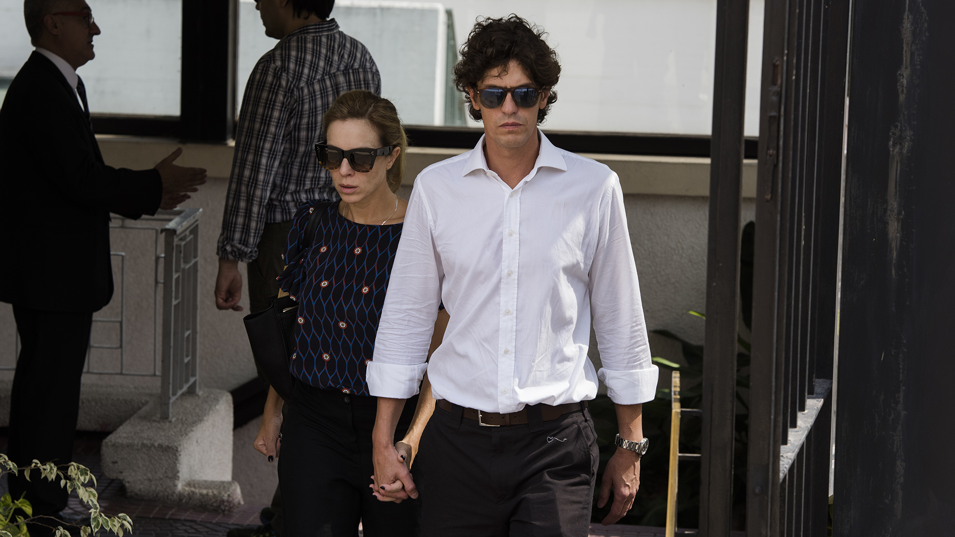 Martín Lousteau y su mujer, Carla Peterson