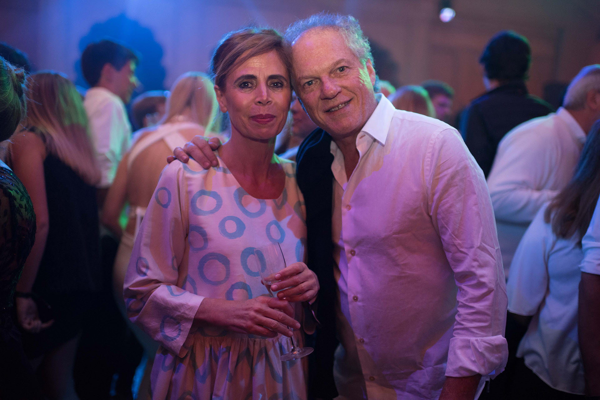 La diseñadora Ágatha Ruíz de la Prada junto al empresario Daniel Sielecki La diseñadora Ágatha Ruíz de la Prada junto al empresario Daniel Sielecki