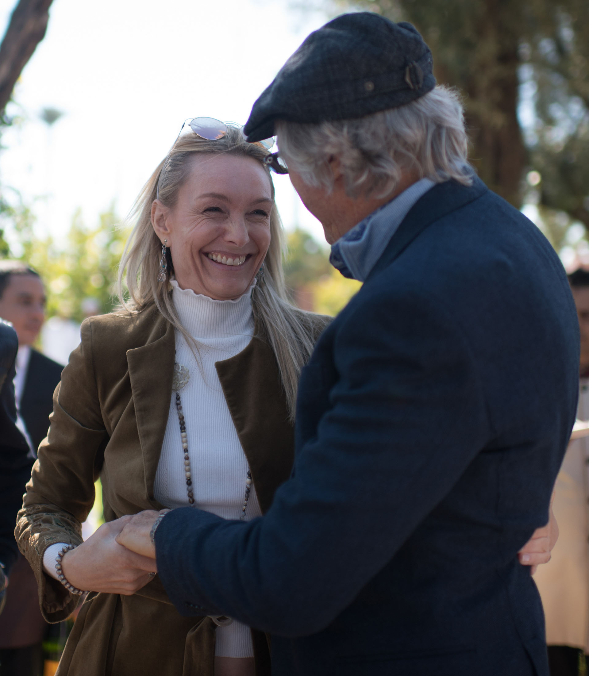 Alejandro Roemmers y Catherine Roemmers