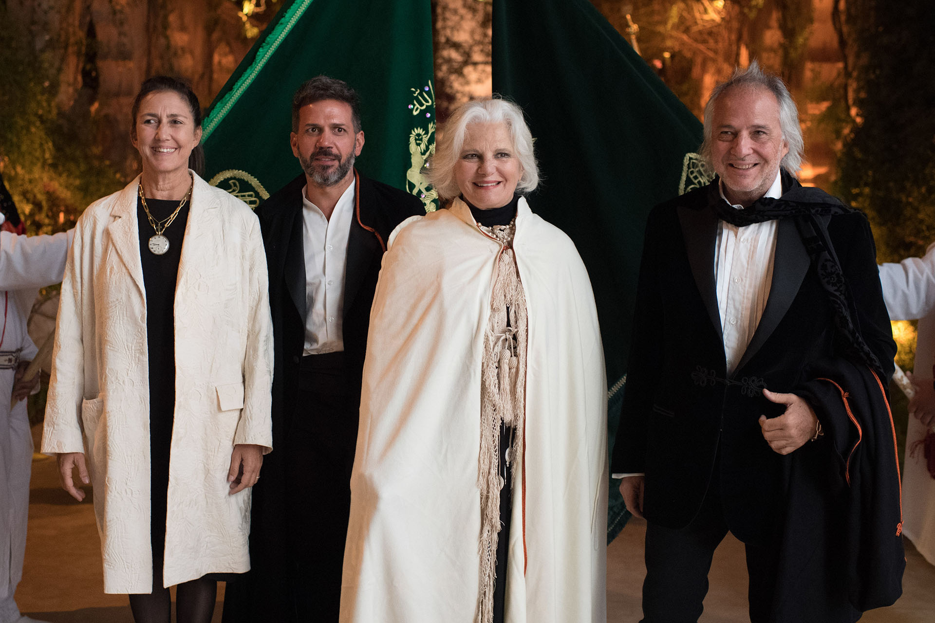 Laura Orcoyen, Sebastian Sabas, Gloria Cesar y Pablo Sánchez Elía