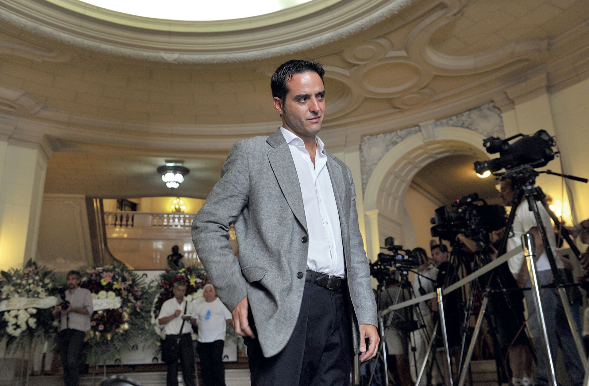 Ignacio González Prieto no se pudo contener (Fotos: Enrique García Medina y Maxi Vernazza/GENTE)