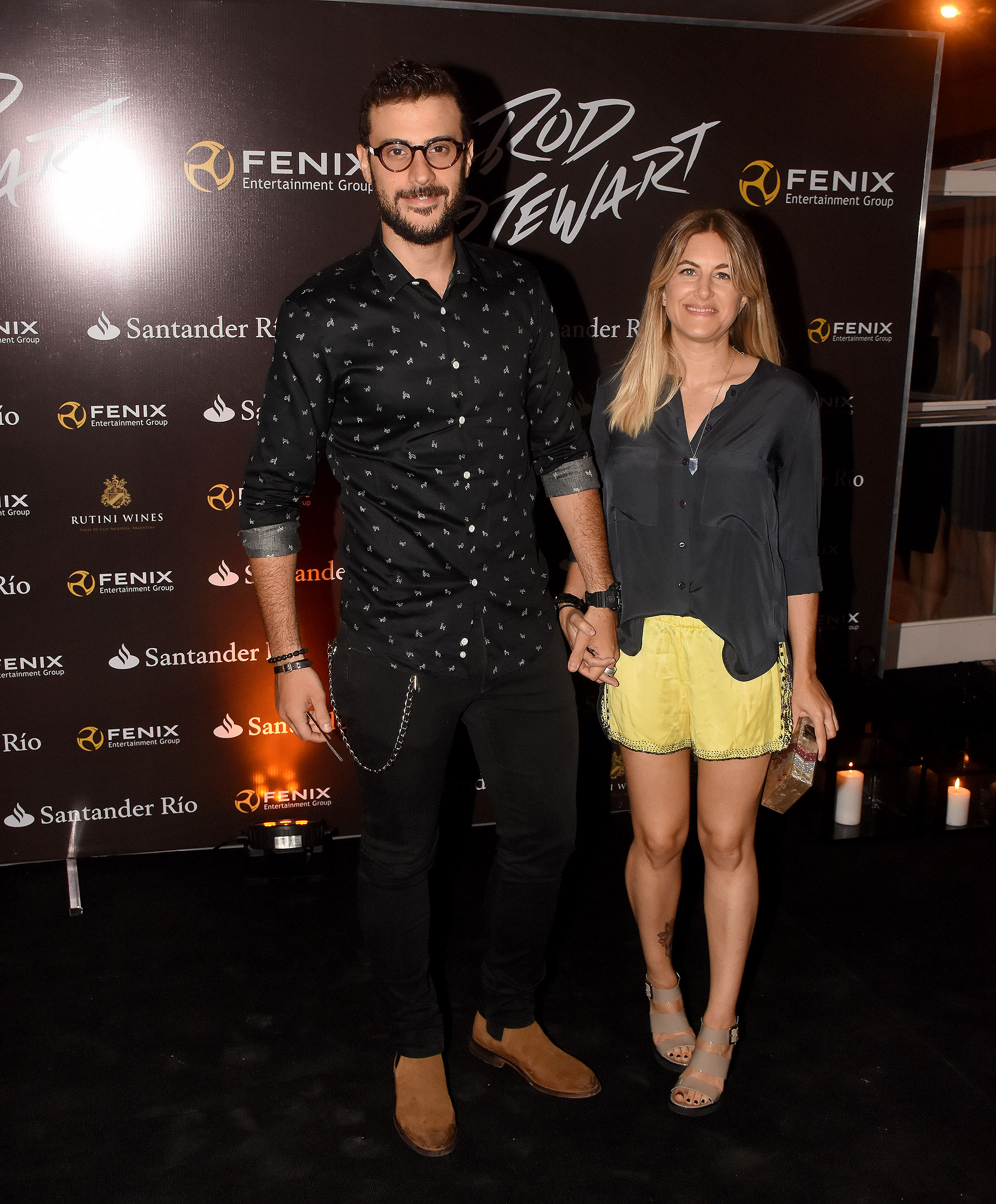 Diego Leuco y Daniela Haissiner