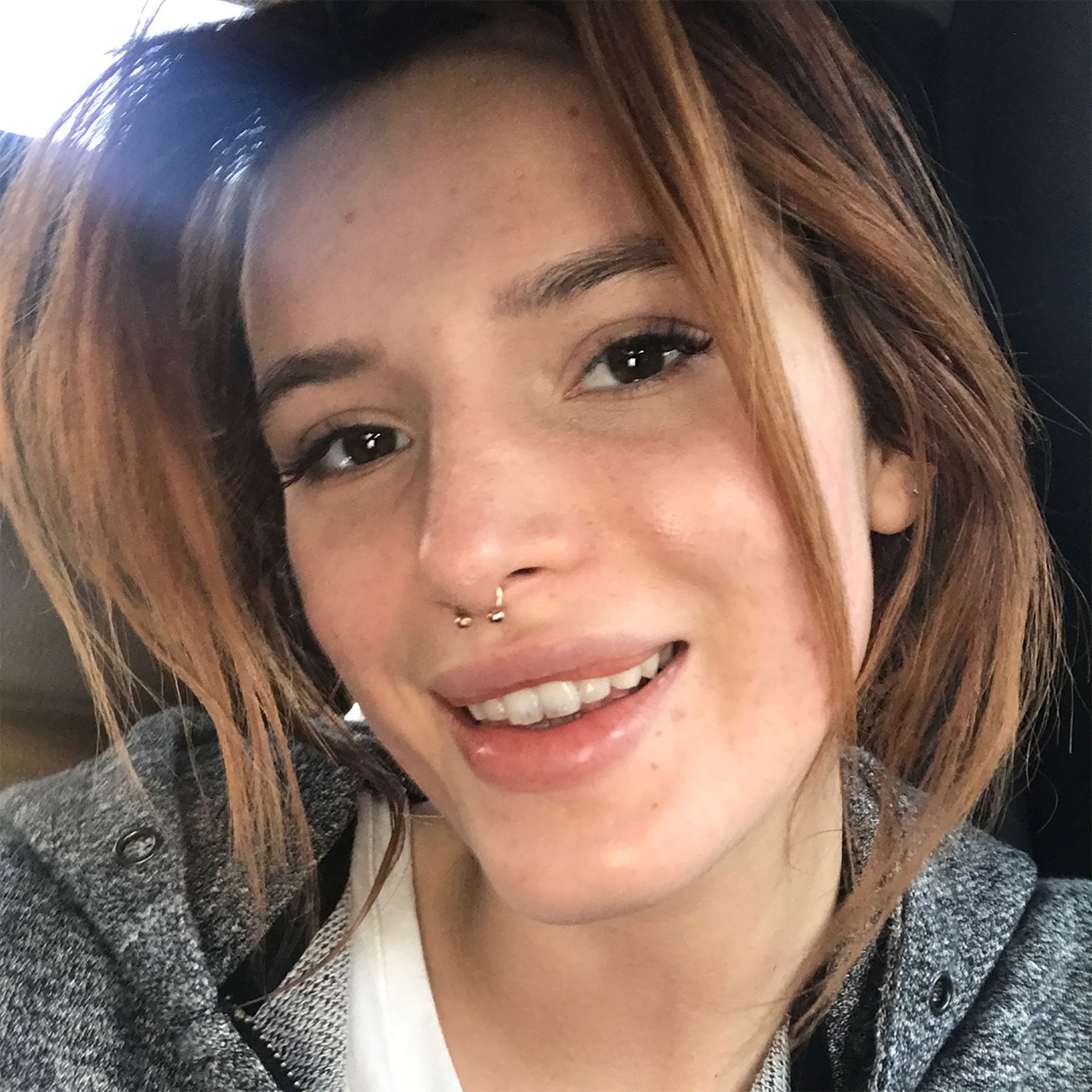 Bella Thorne y su post al natural