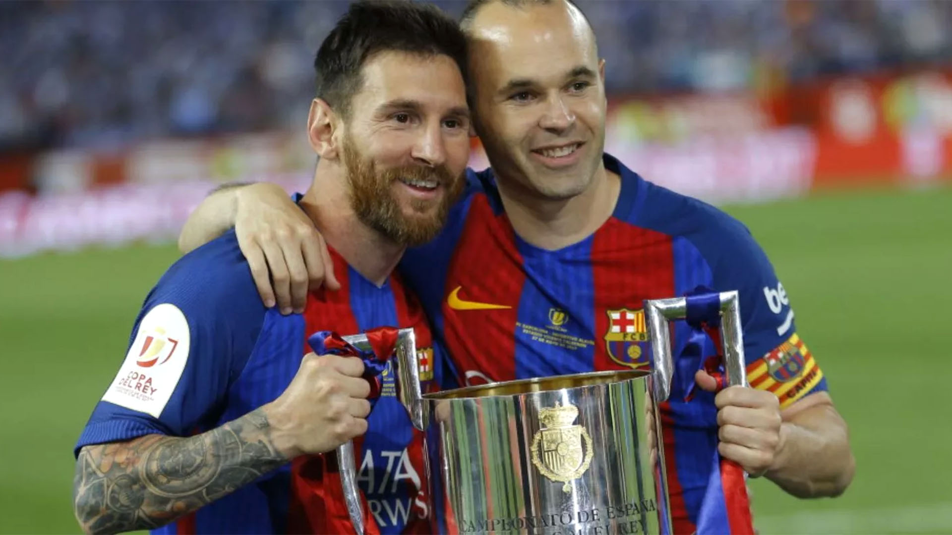 Andres Iniesta y Lionel Messi conforman una dupla letal en Barcelona
