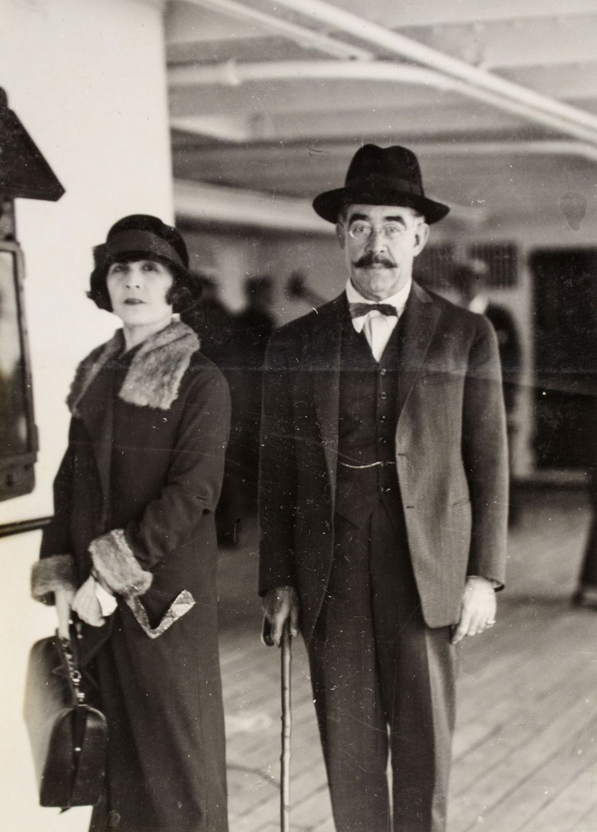 Leopoldo Lugones y su esposa Juana Agudelo