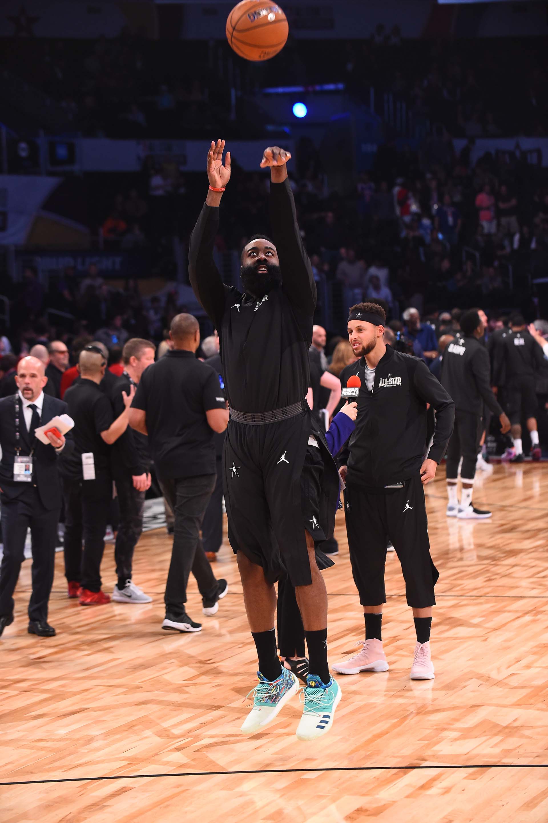 James Harden se prepara para el All Star
