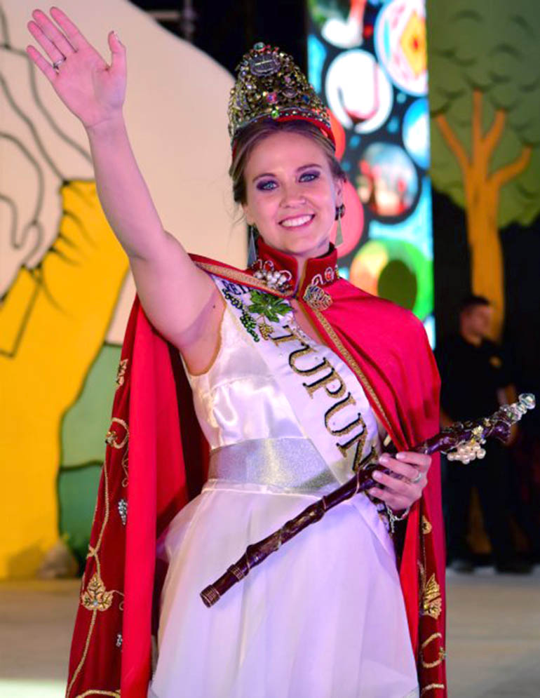 Reina de la Vendimia María Jose Di Marco SF 2