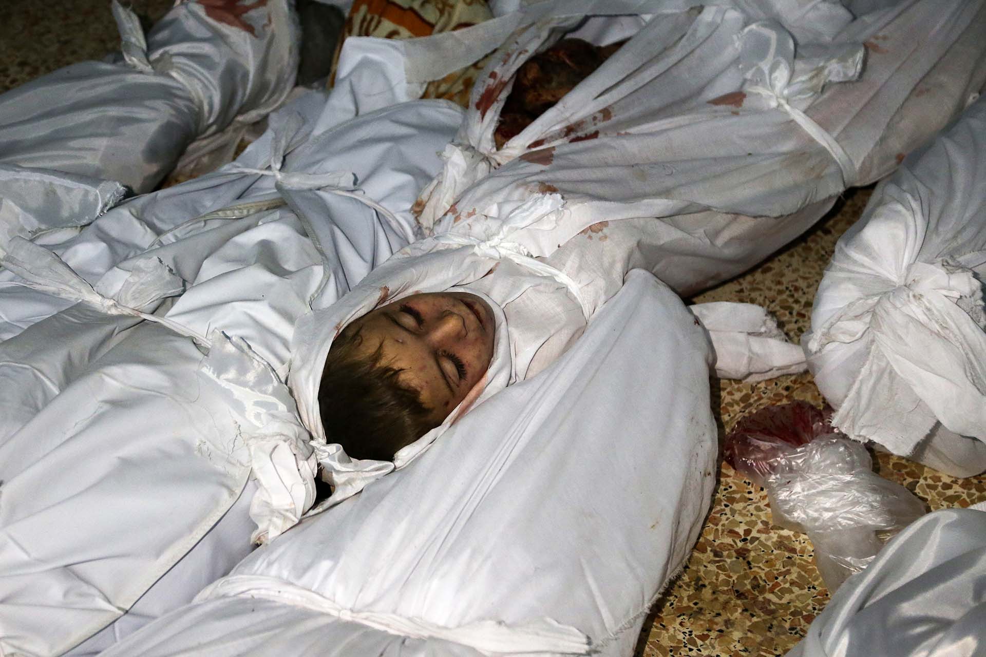 Una vez más, los civiles son el principal blanco de los ataques del régimen de Al Assad (AFP)