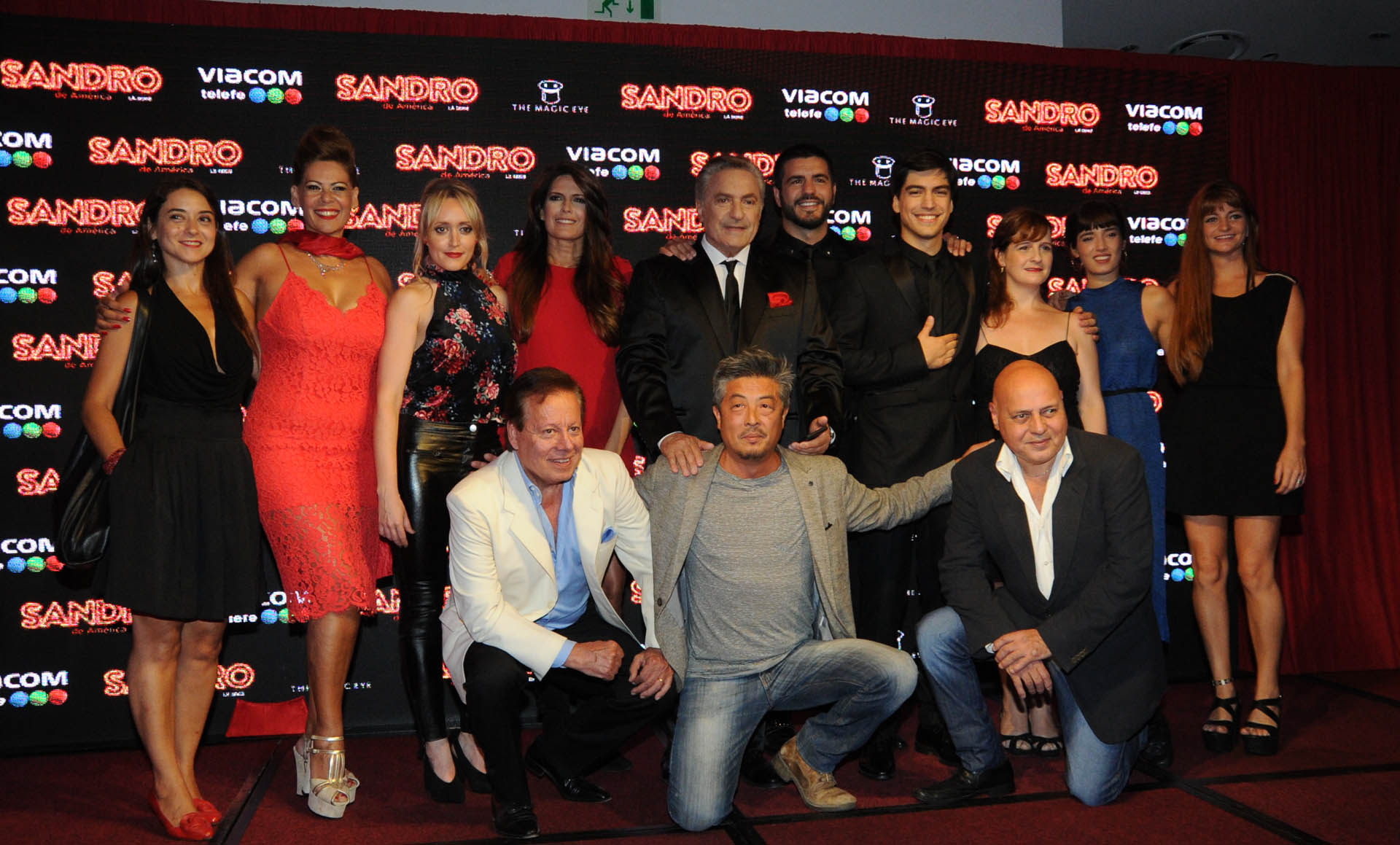 Todo el elenco de Sandro de América