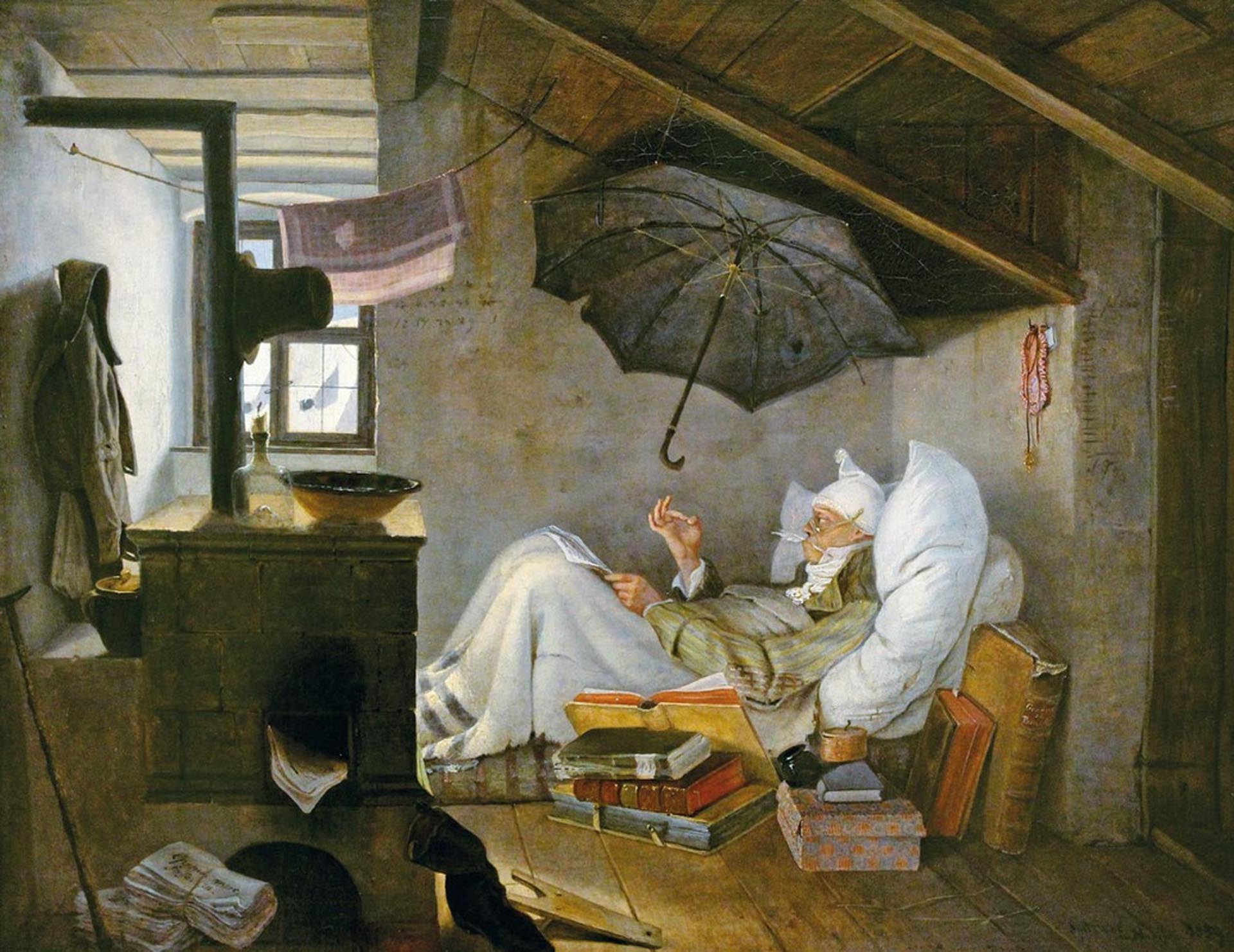 “El poeta pobre”, de Carl Spitzwegs