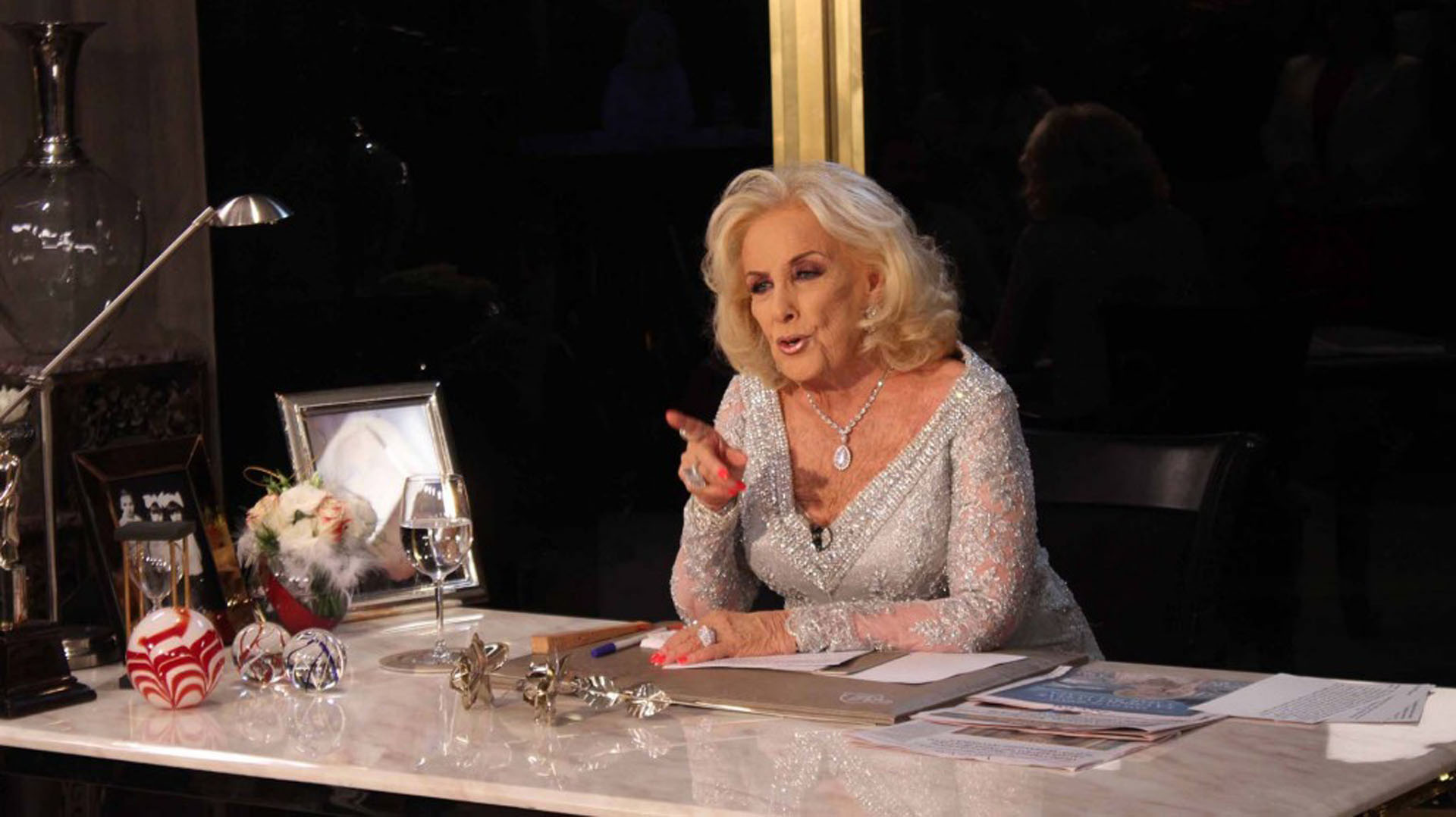 En uno de sus programas nocturnos