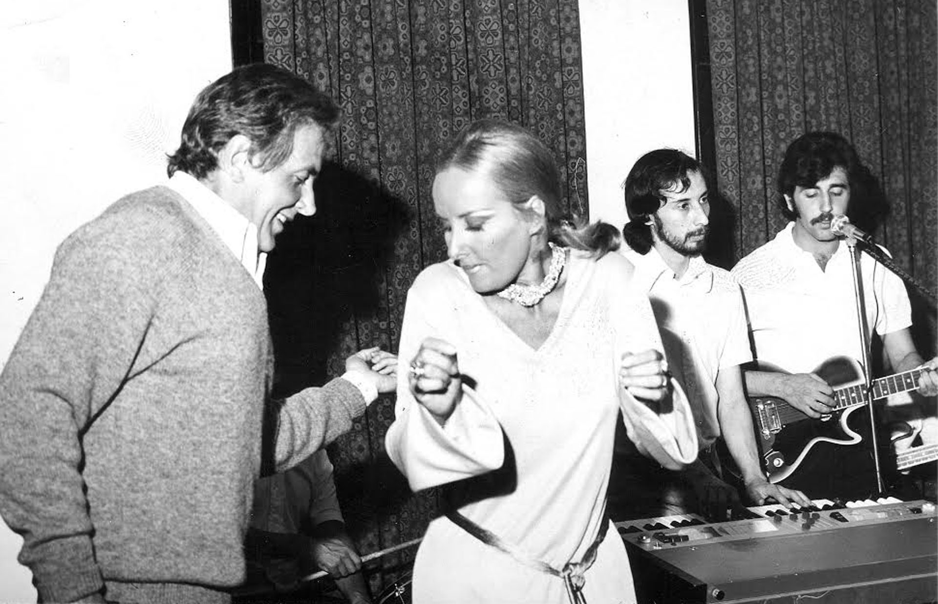 Bailando en un evento