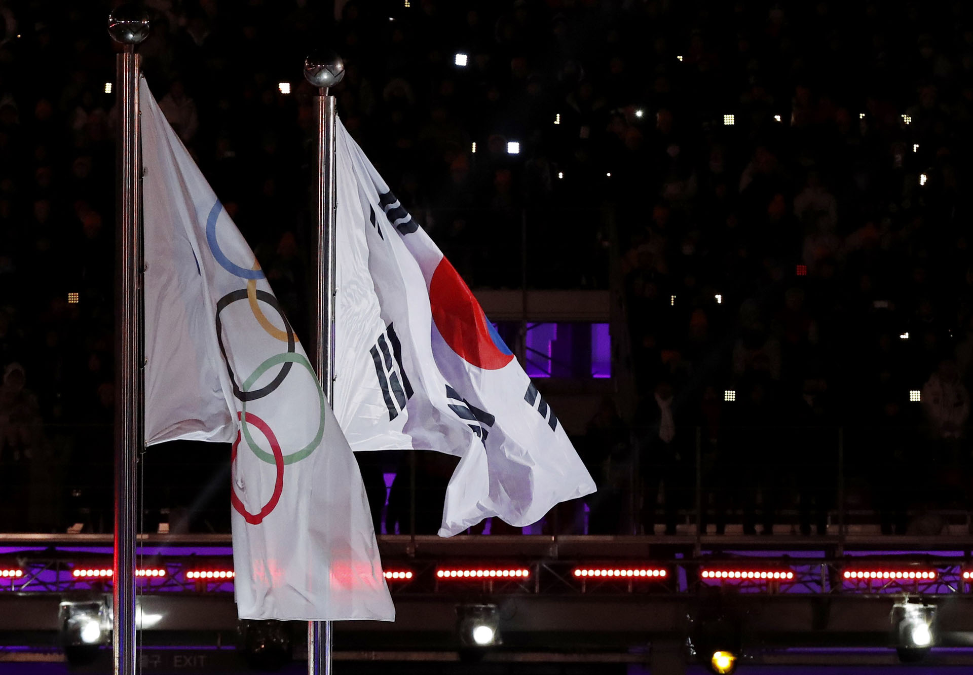 Los atletas rusos que fueron habilitados para competir lo hicieron bajo la bandera olímpica