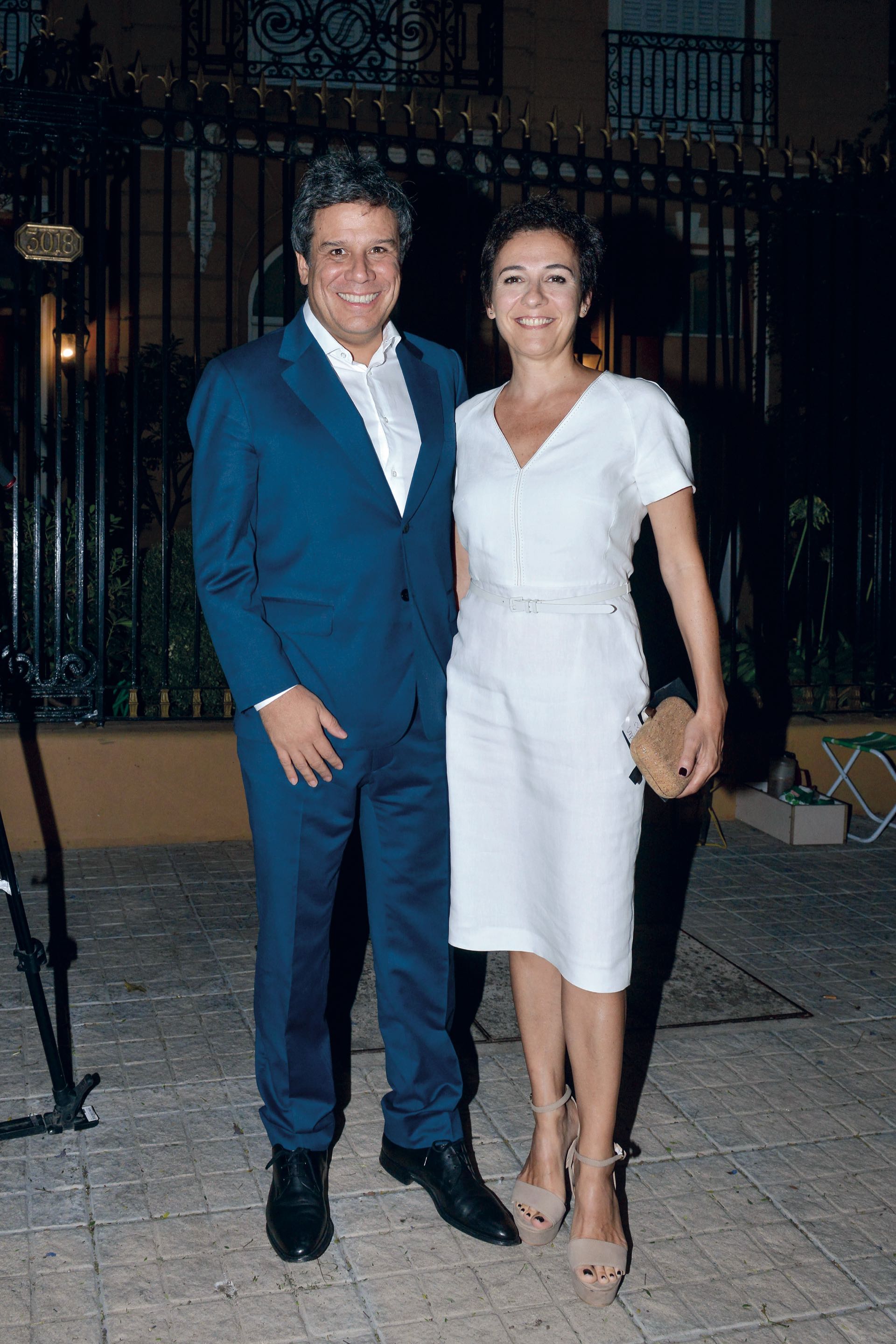 Facundo y Josefina Manes también le regalaron anillos. (Foto Fabián Uset/GENTE)
