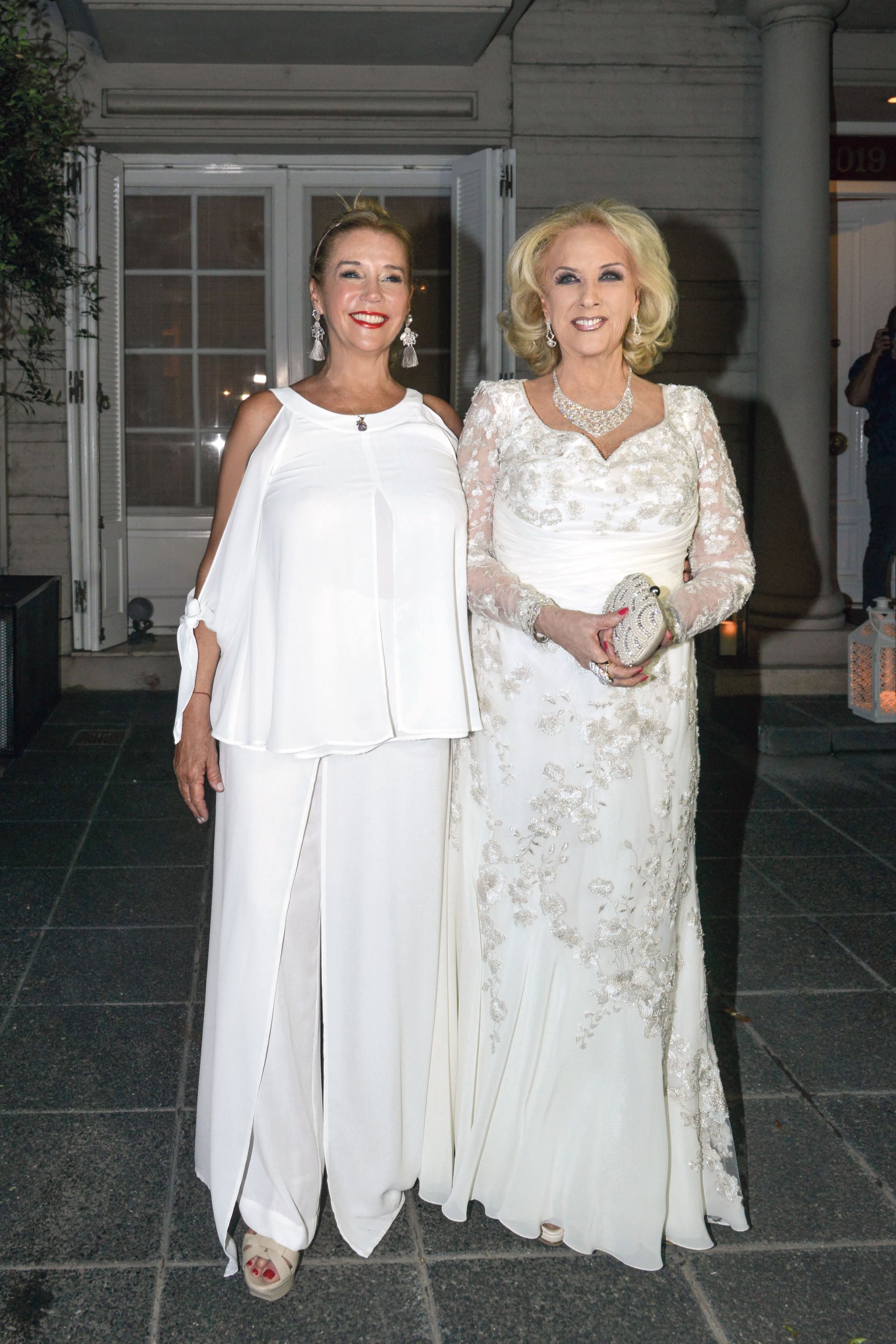 Marcela hizo de anfitriona el día del cumpleaños de su madre. (Foto Fabián Uset/GENTE)