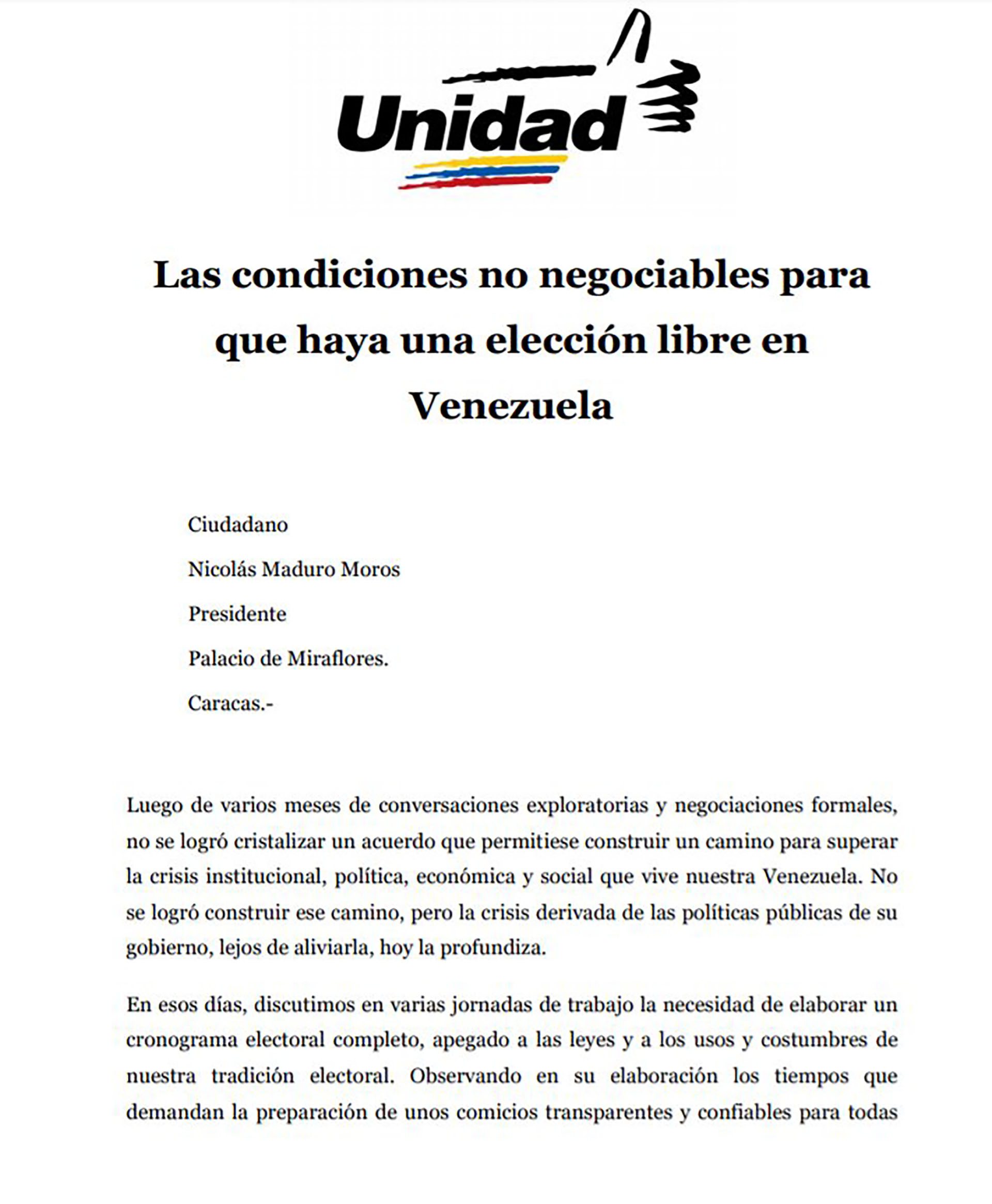 (@unidadvenezuela)