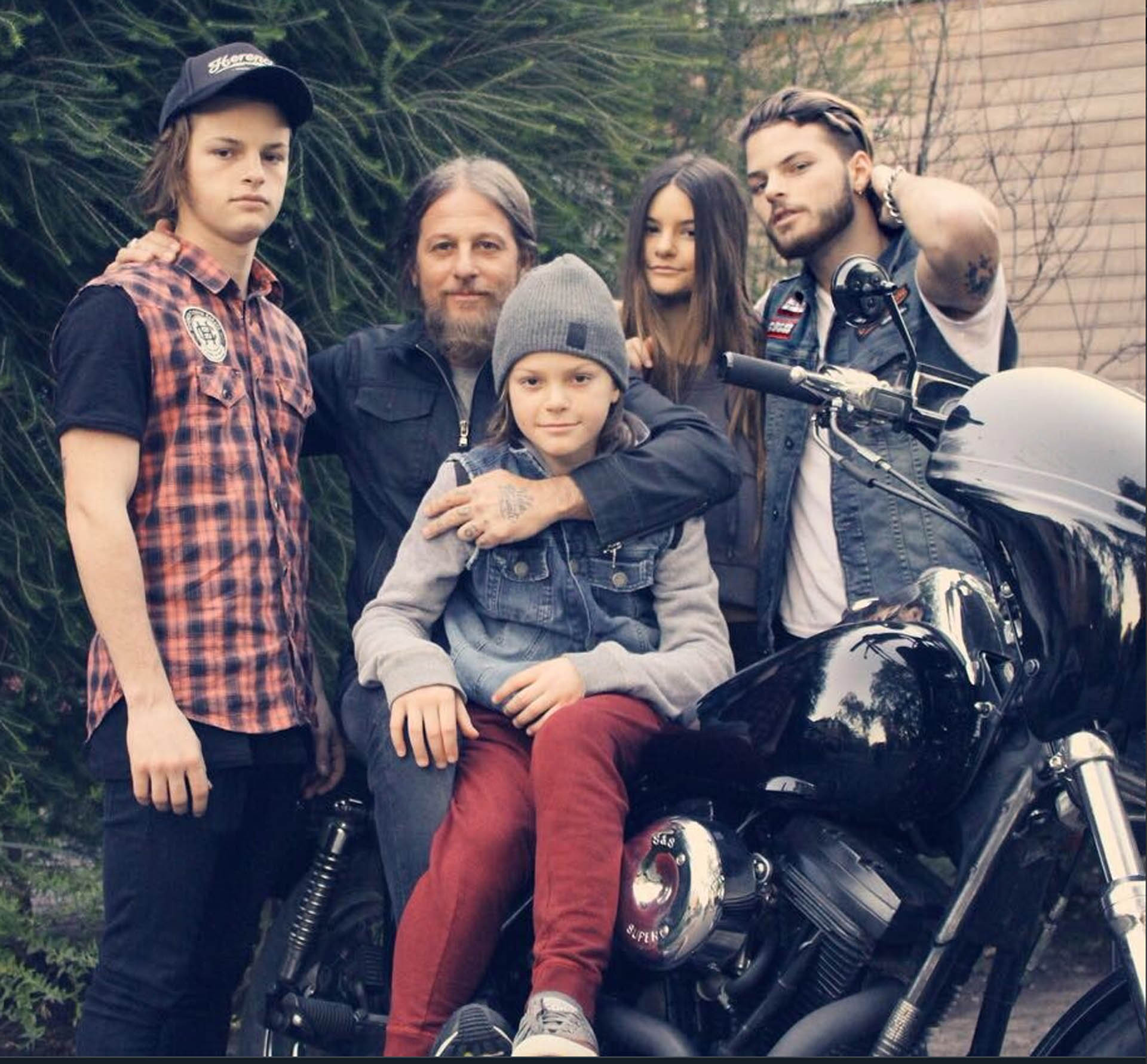 Luca y su familia