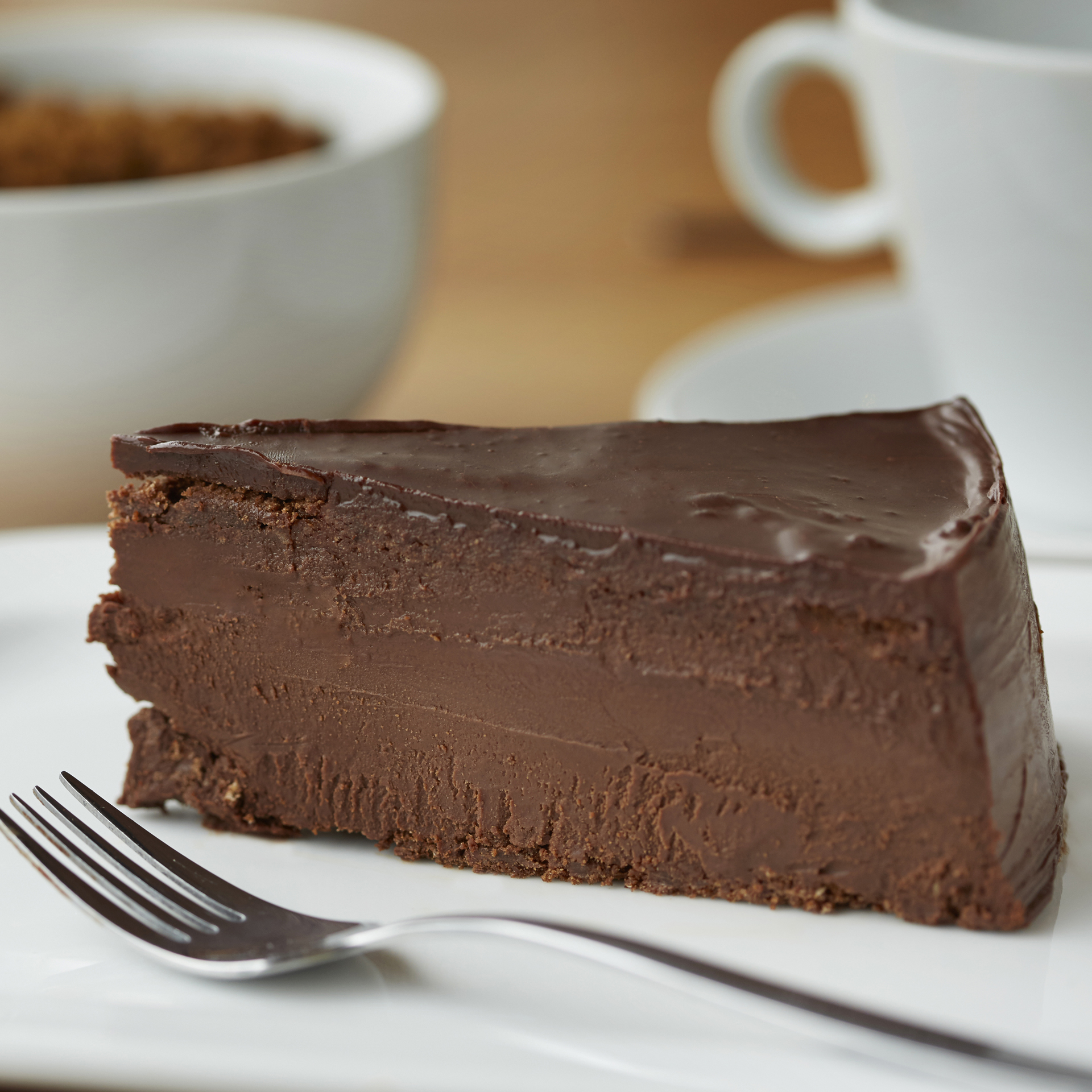 Torta delicatessen hecha con chocolate que ofrece la carta dulce de Ninina en sus restaurantes (Ninina)