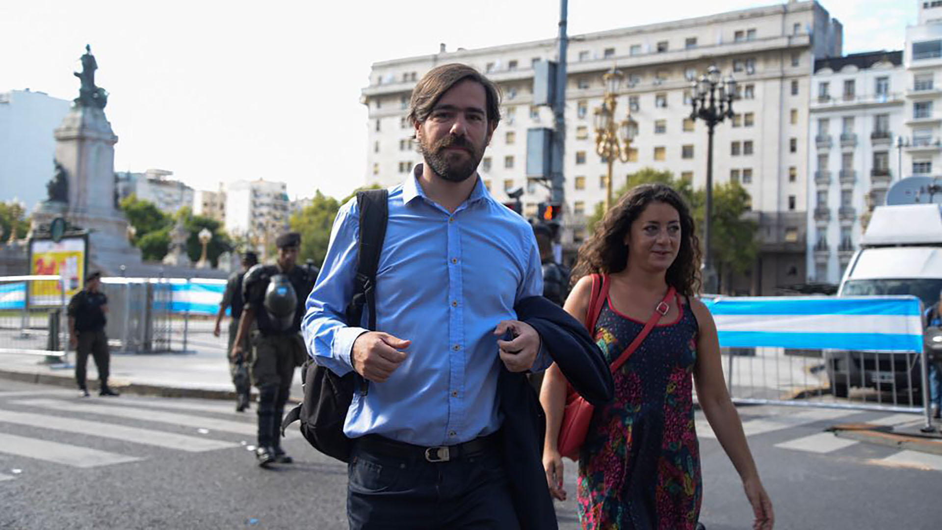 El diputado del FIT Nicolás Del Caño