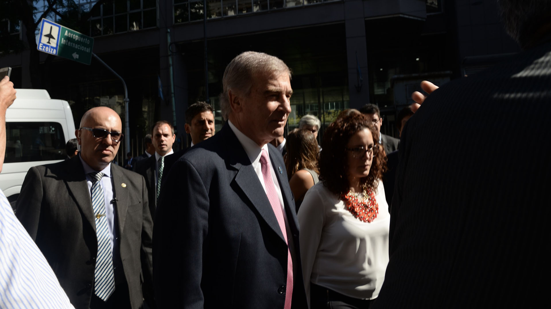 El ministro de Defensa Oscar Aguad