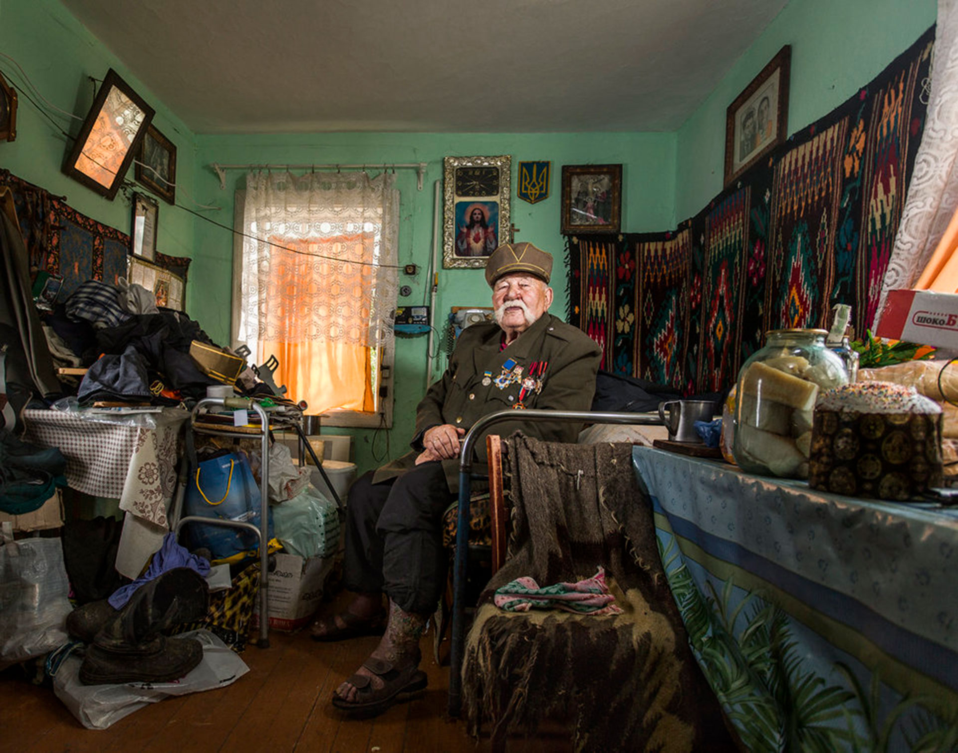 Competencia “Profesional” – Categoría “Retratos”:“Veteranos” es una serie de retratos de personas que participaron en la Segunda Guerra Mundial. (Gentileza Sony World Photography Awards)