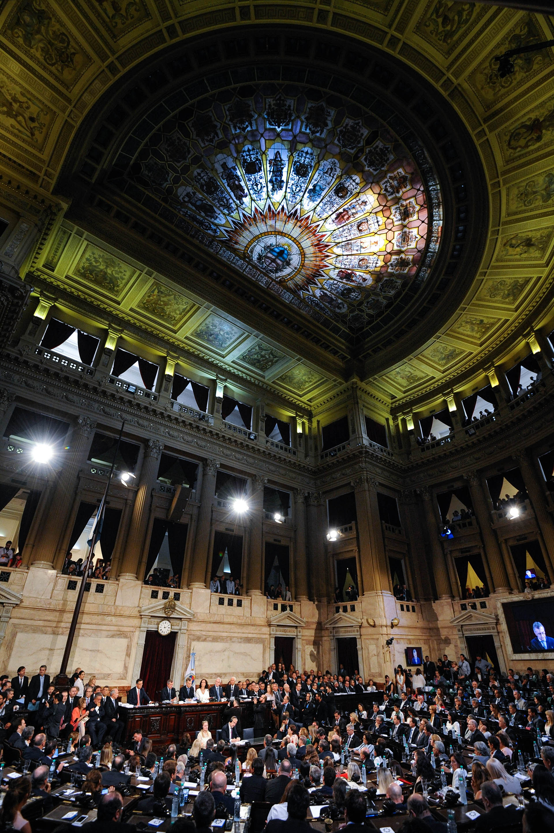 La Cámara de Diputados en todo su esplendor