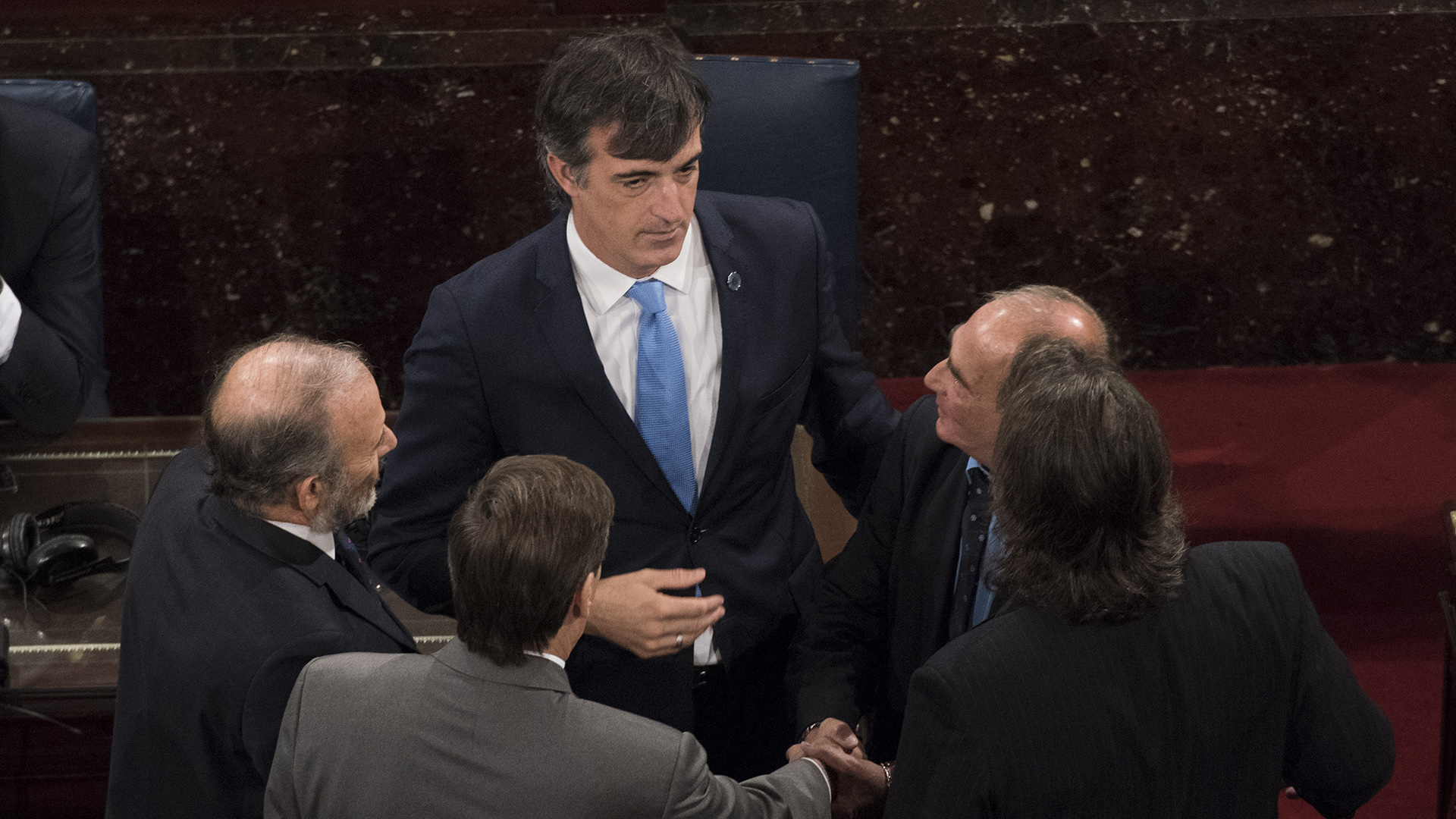 El senador Esteban Bullrich