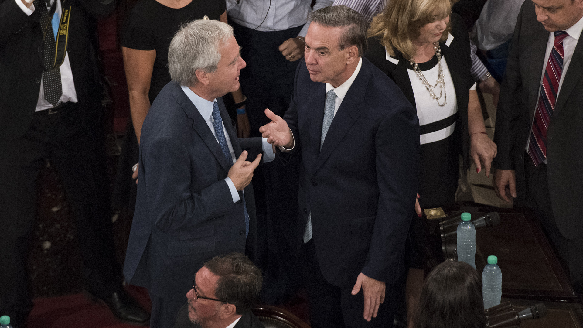 El diálogo de los referentes del oficialismo y del peronismo en el Senado