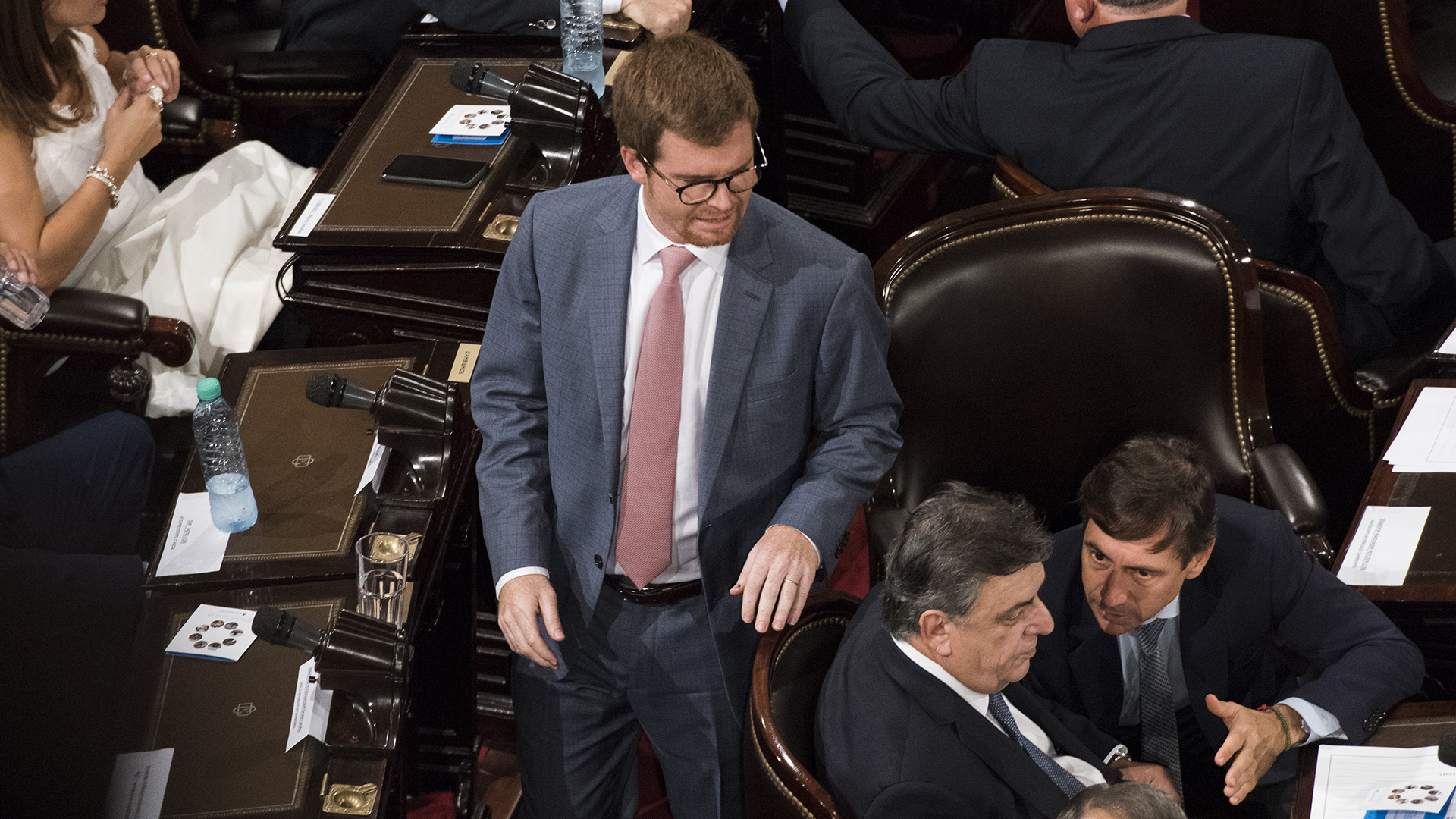 El presidente del bloque del PRO en Diputados Nicolás Massot