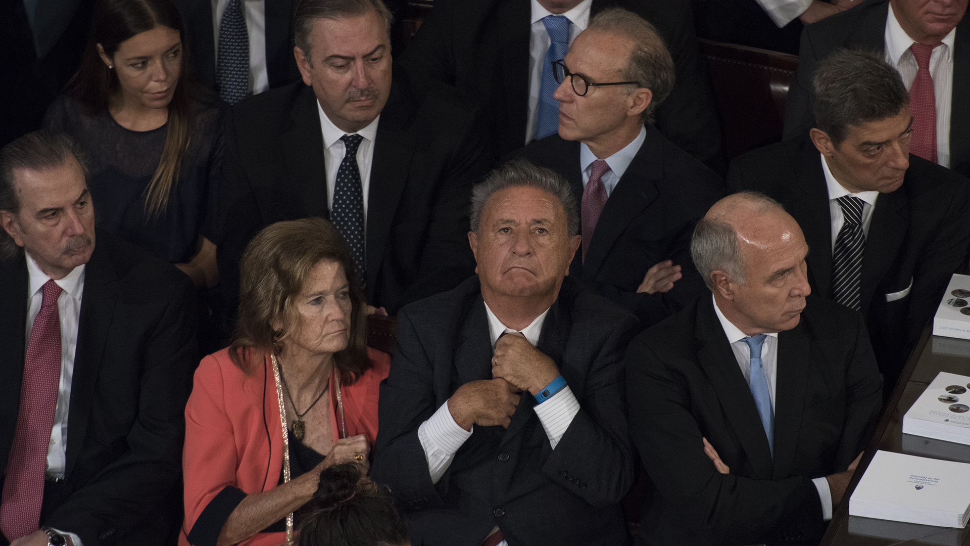 Maqueda, Highton, Duhalde y Lorenzetti. Rosatti y Rosenkrantz en el fondo