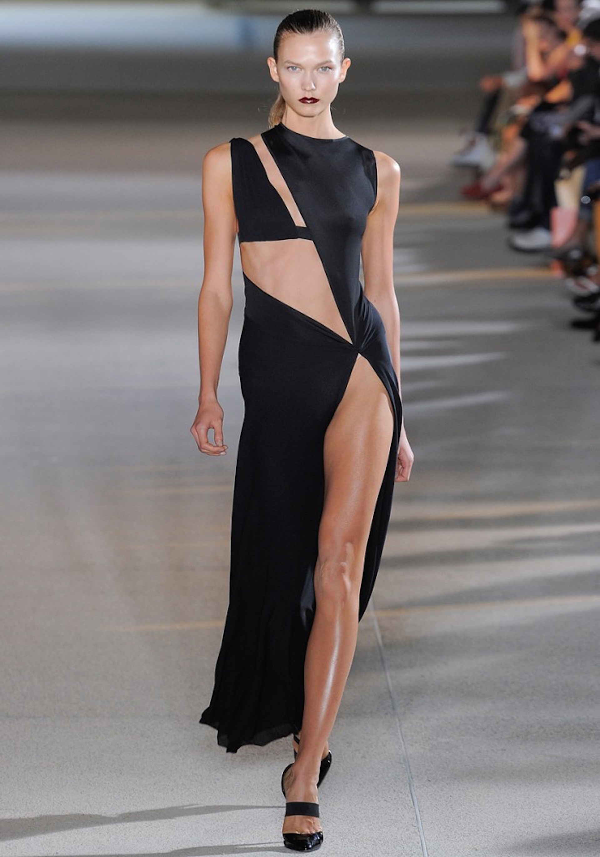 El diseño de Anthony Vaccarello que inspiró el look de Militta.